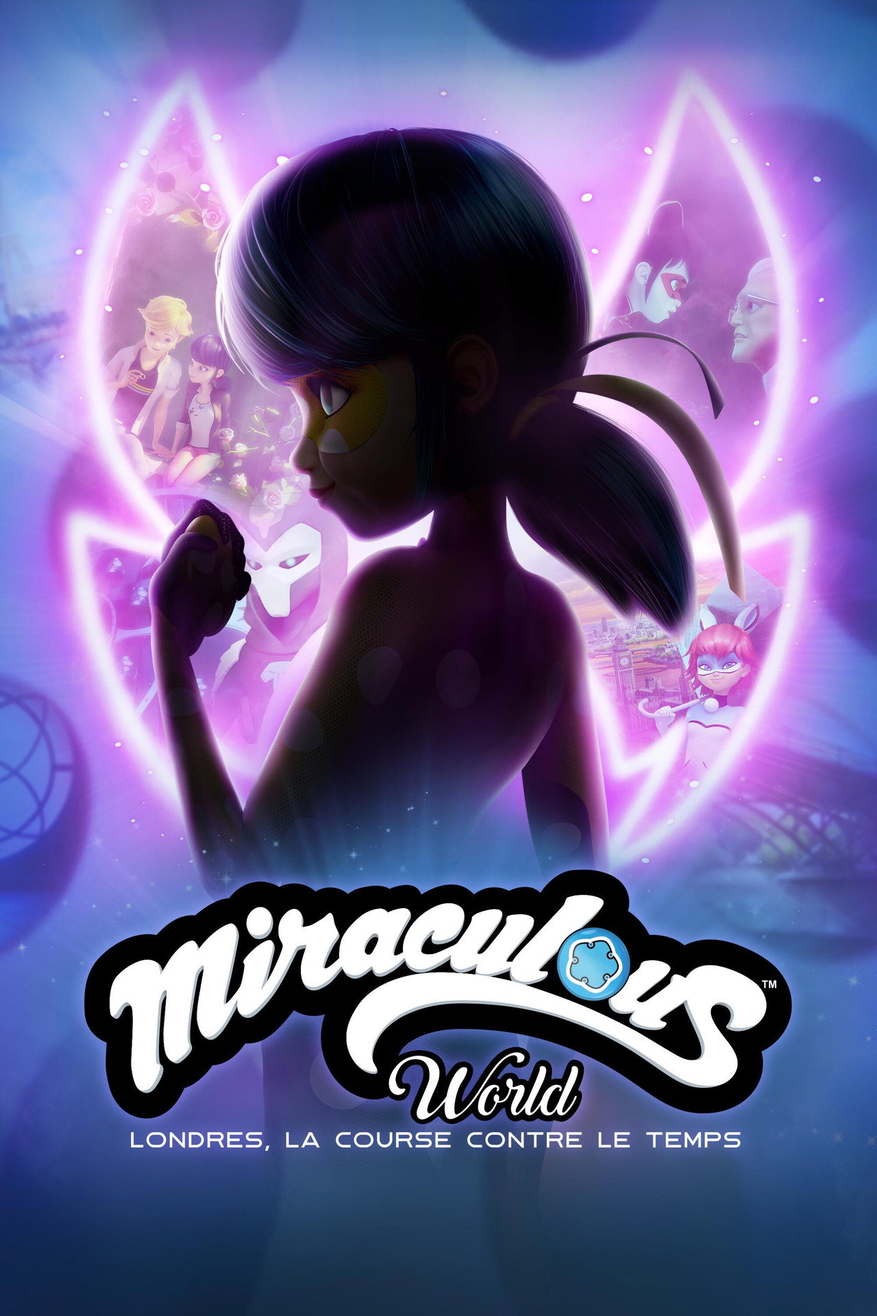 Miraculousvärlden: London – Vid tidens slut filmaffisch