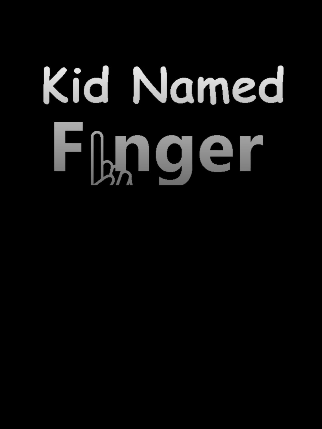 Kid Named Finger Backdrop