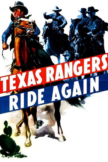 The Texas Rangers Ride Again poster