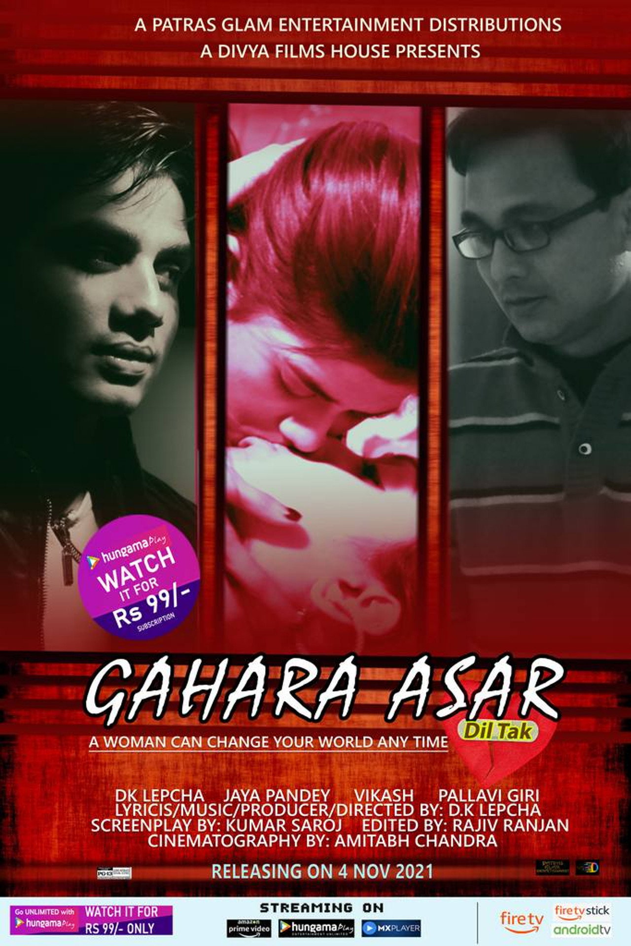 Gahara Asar Dil Tak filmaffisch