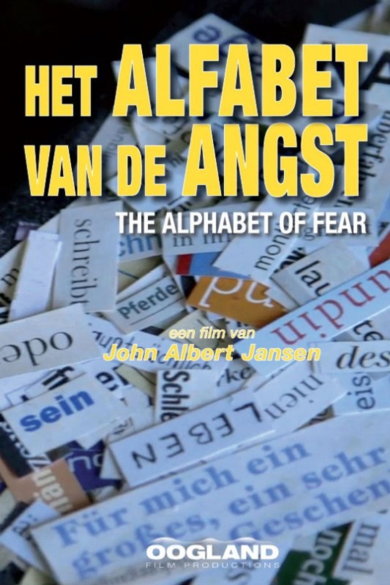 Het alfabet van de angst Backdrop