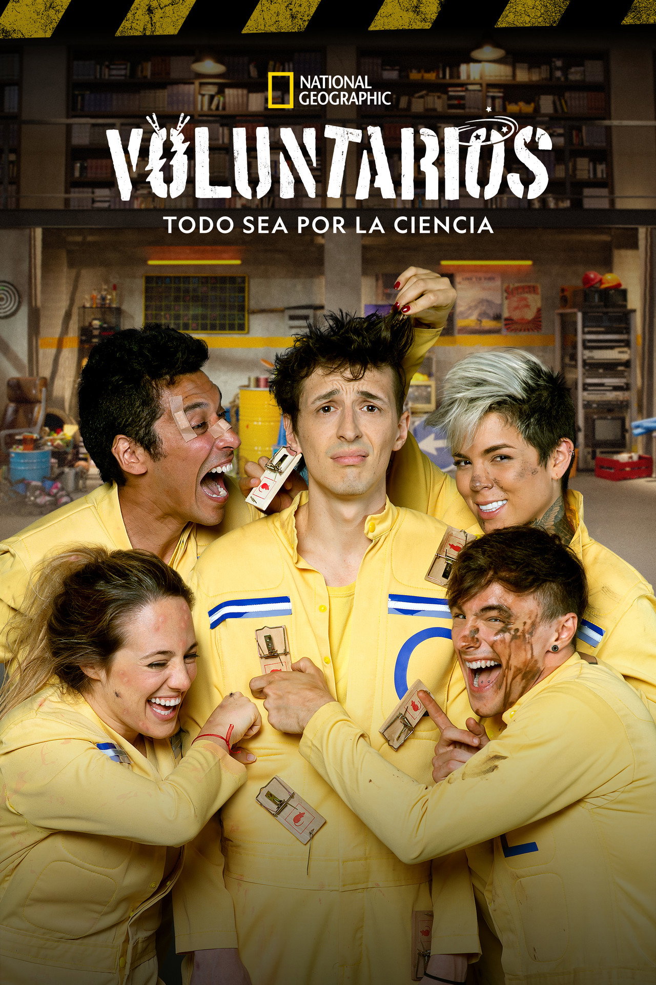 Voluntarios: todo sea por la ciencia affisch