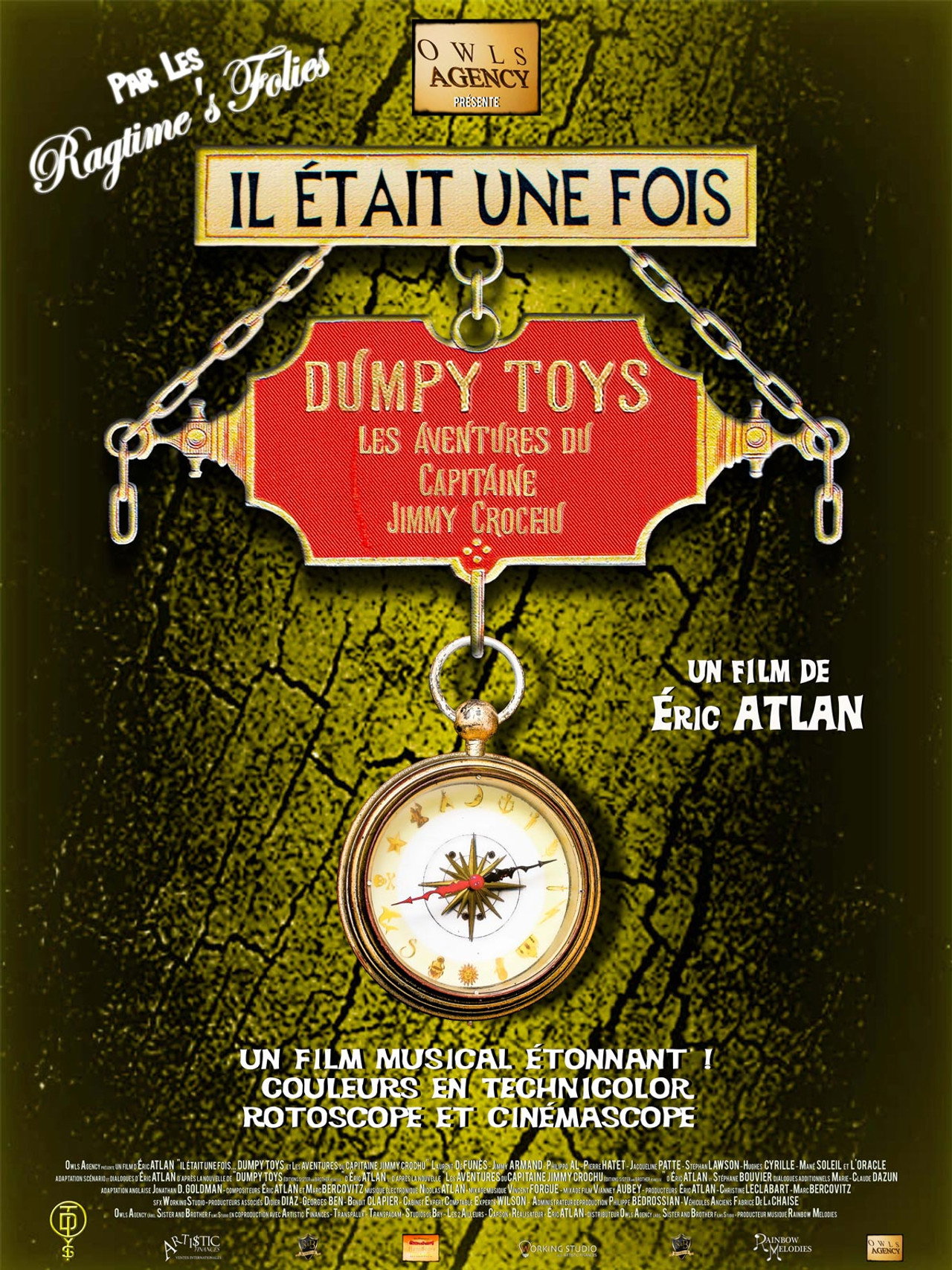 Il était une fois Dumpy Toys - Les aventures du capitaine Jimmy Crochu filmaffisch