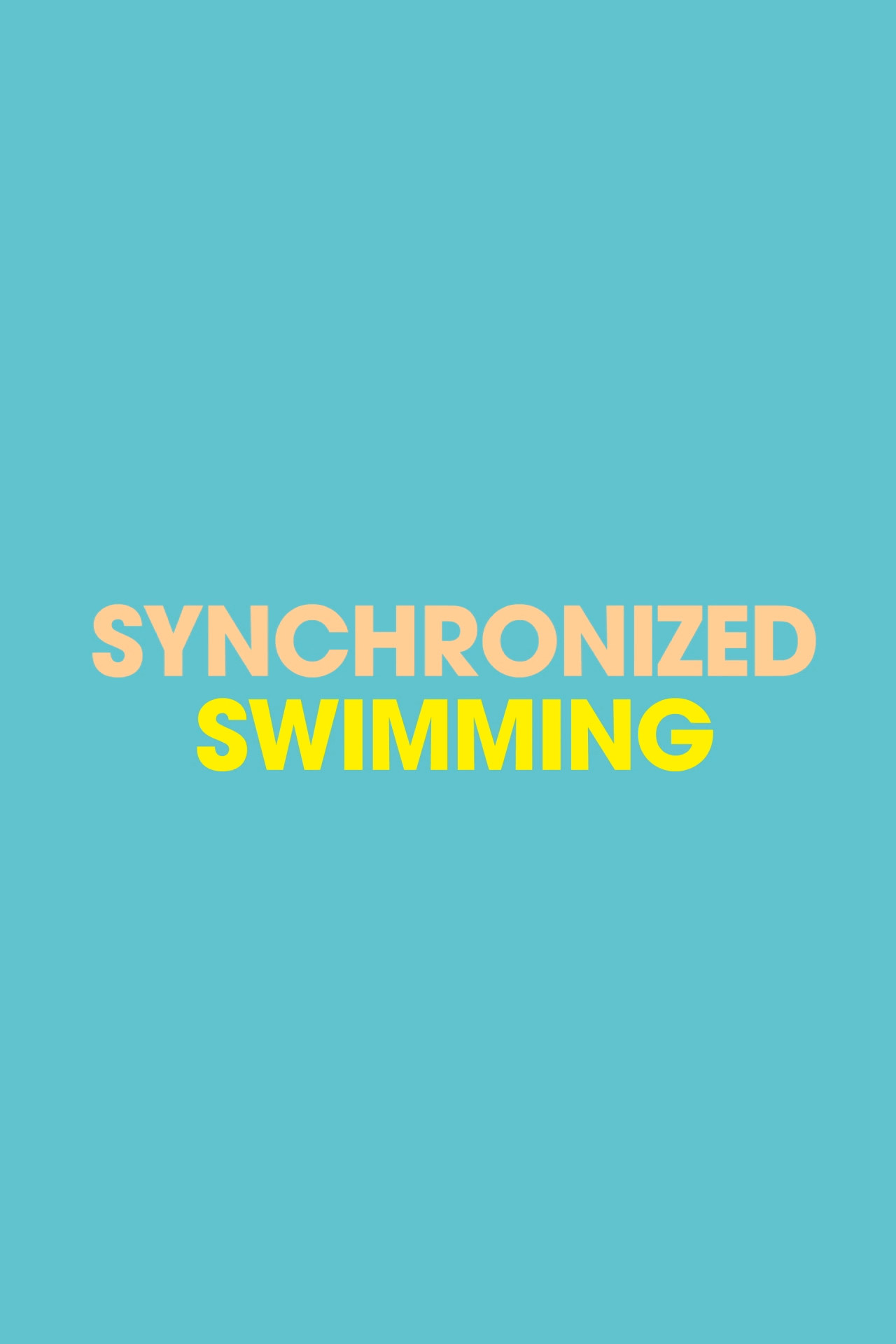 Love Synchronized Swimming
