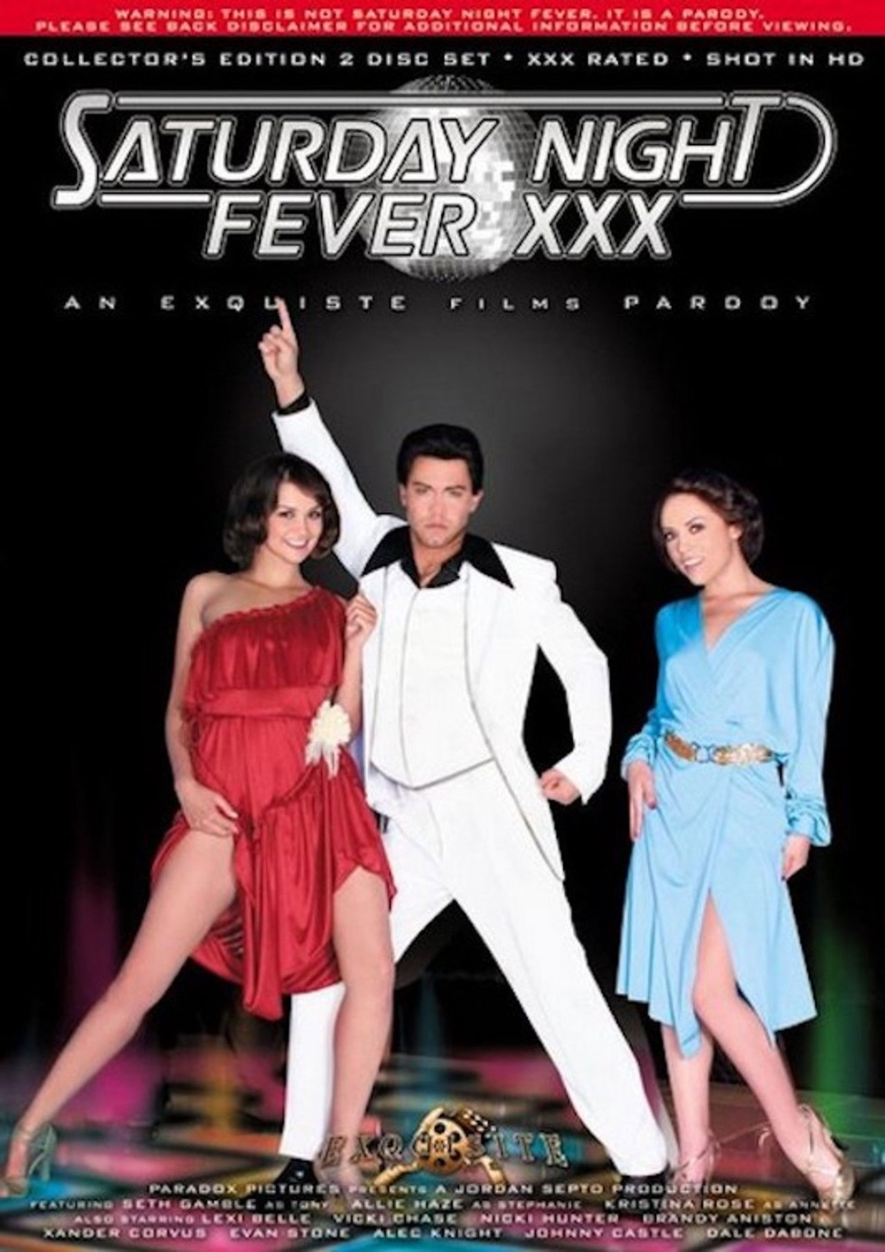 Saturday Night Fever XXX Backdrop