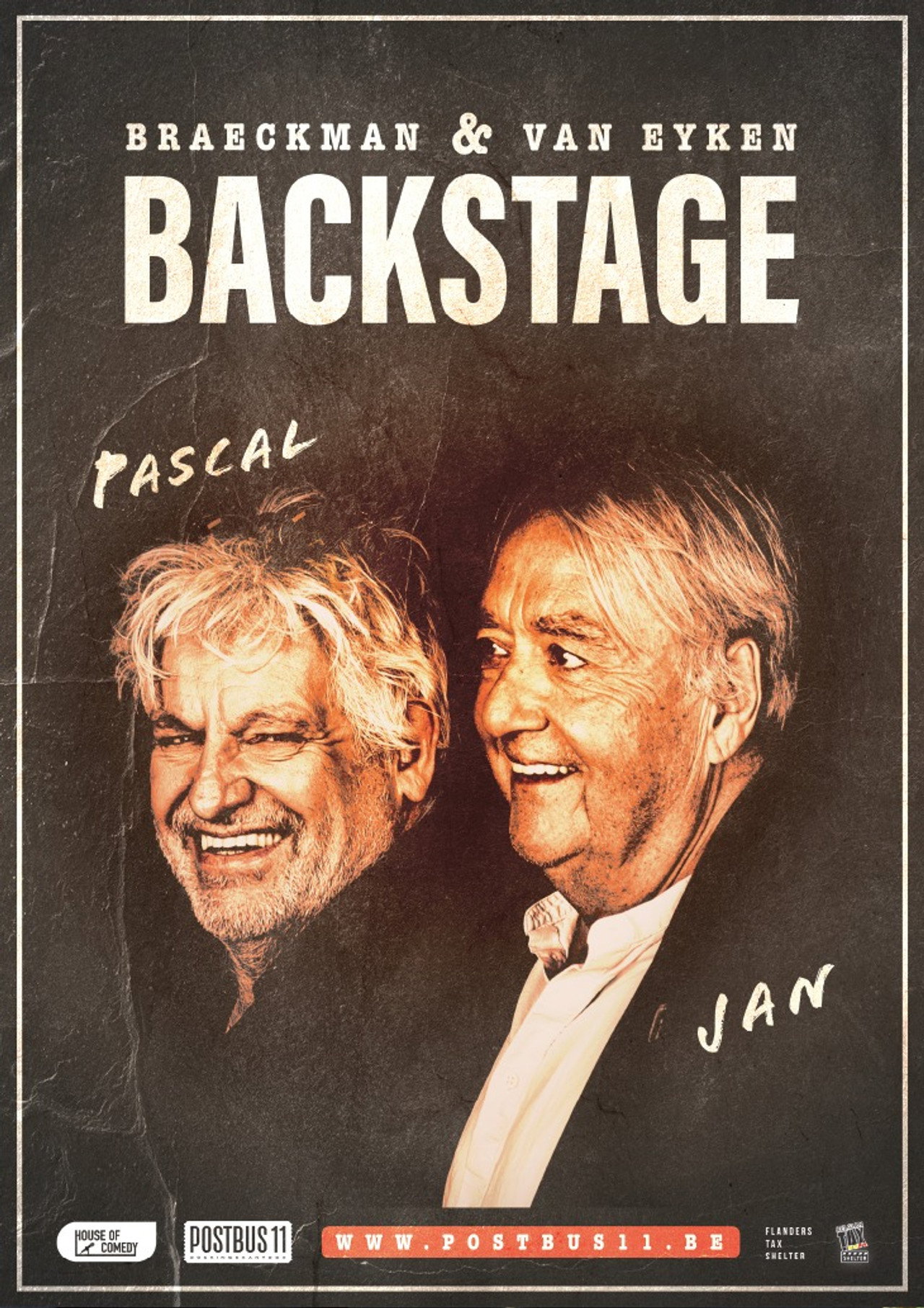 Jan Van Eyken & Pascal Braeckman, Backstage filmaffisch
