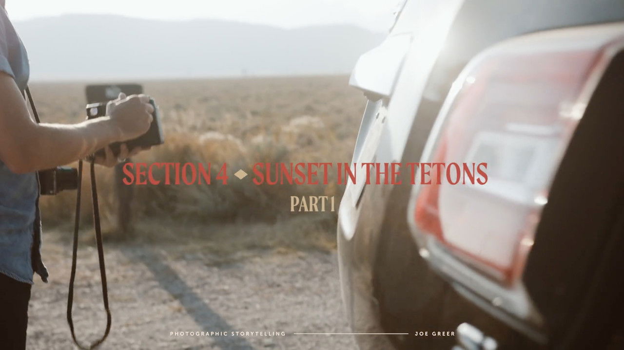 Sunset in the Tetons - Part 1