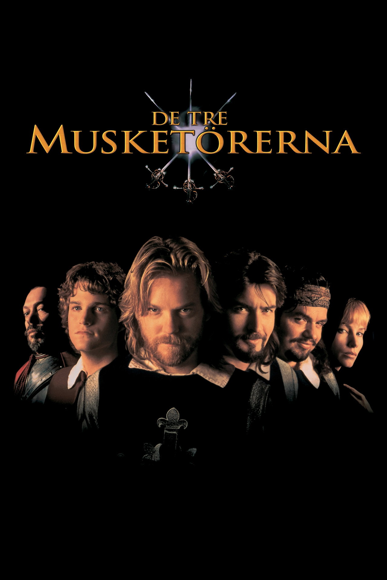 De tre musketörerna filmaffisch