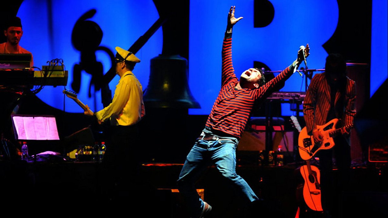 Gorillaz: Glastonbury - Image de fond
