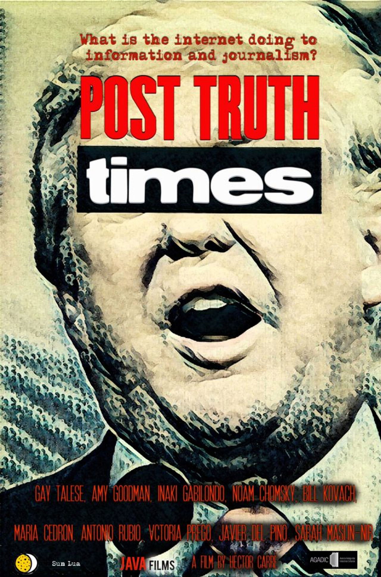 Post Truth Times Backdrop