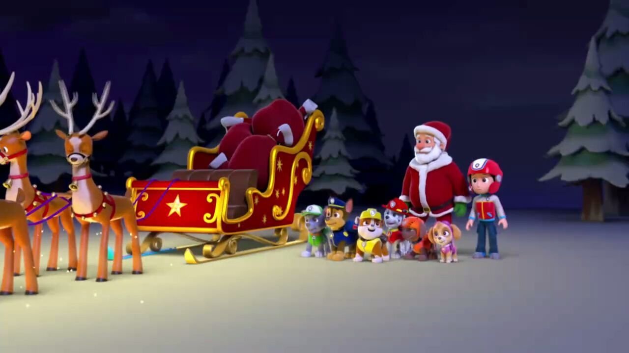 Backdrop for PAW Patrol: Pups Save Christmas