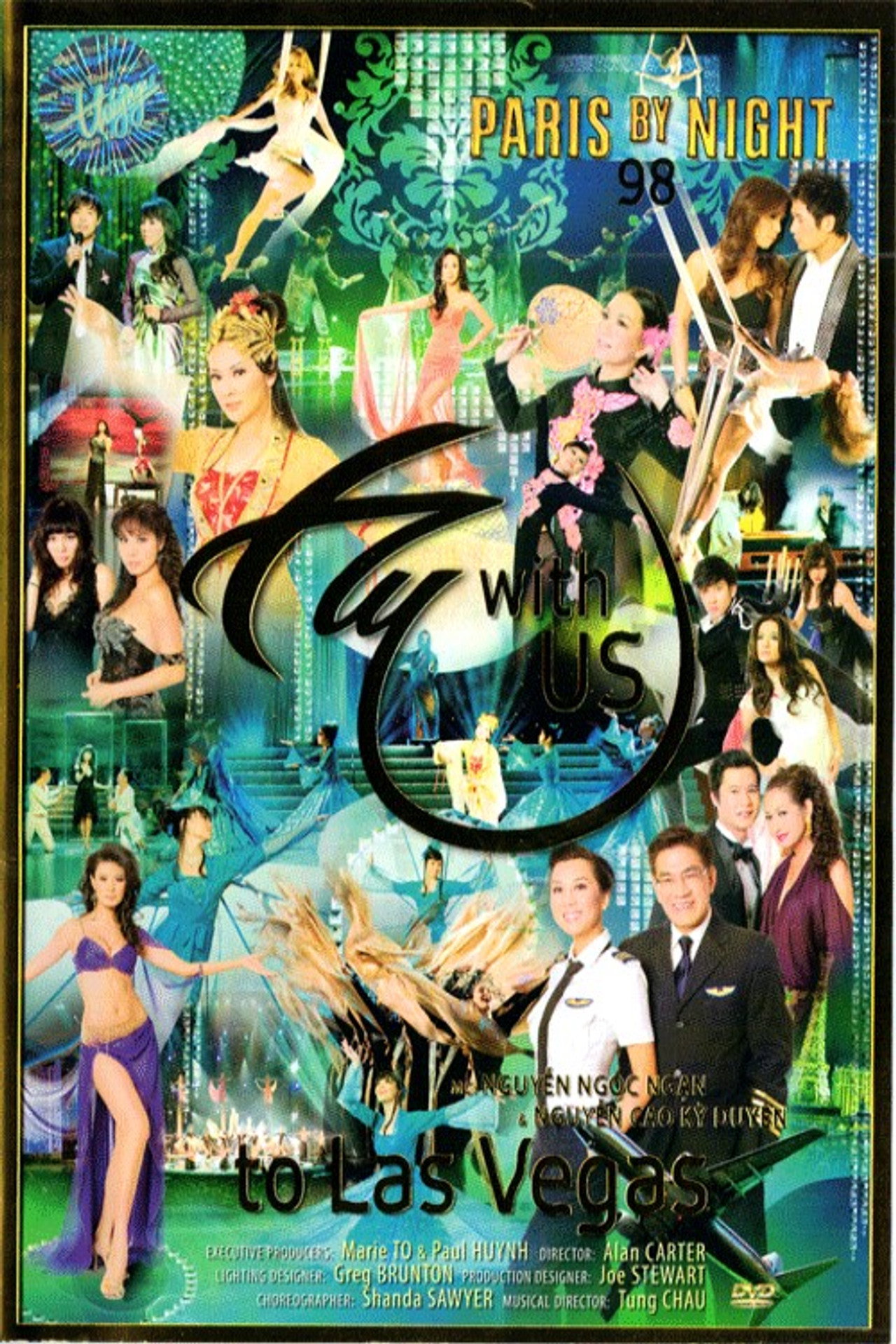 Paris By Night 98: Fly With Us To Las Vegas filmaffisch