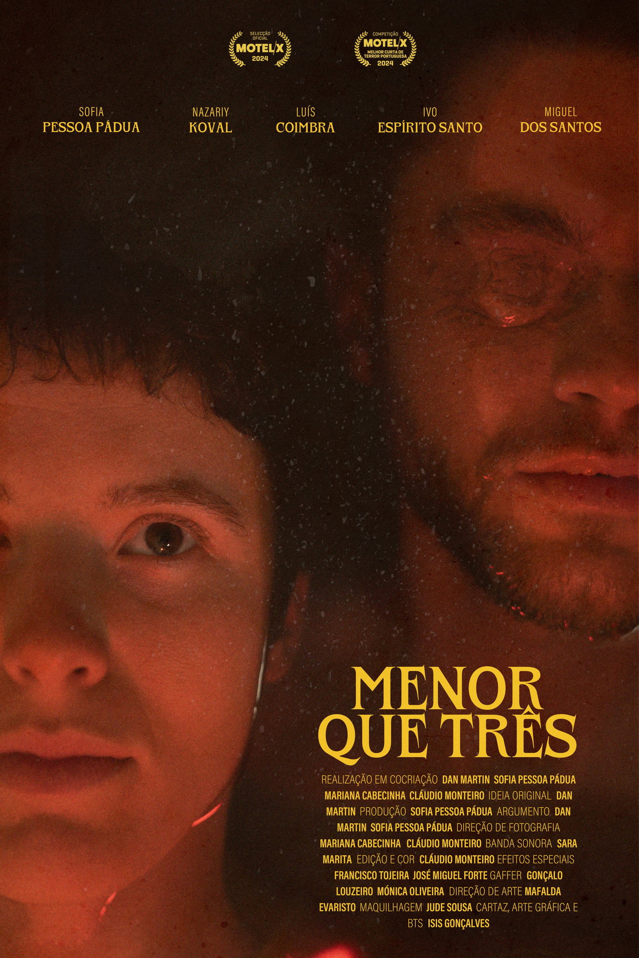 Menor que três filmaffisch