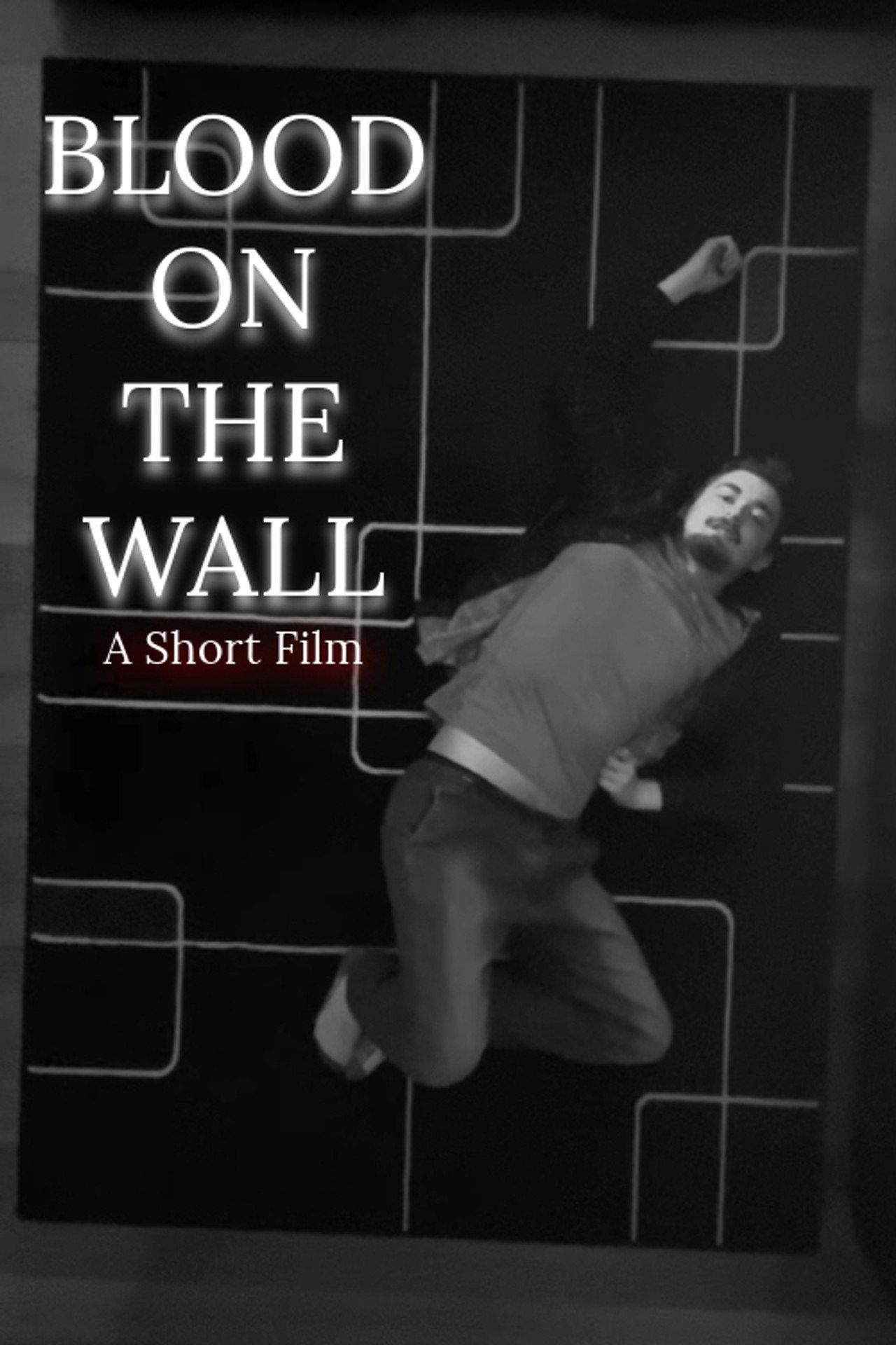 Blood on the wall filmaffisch