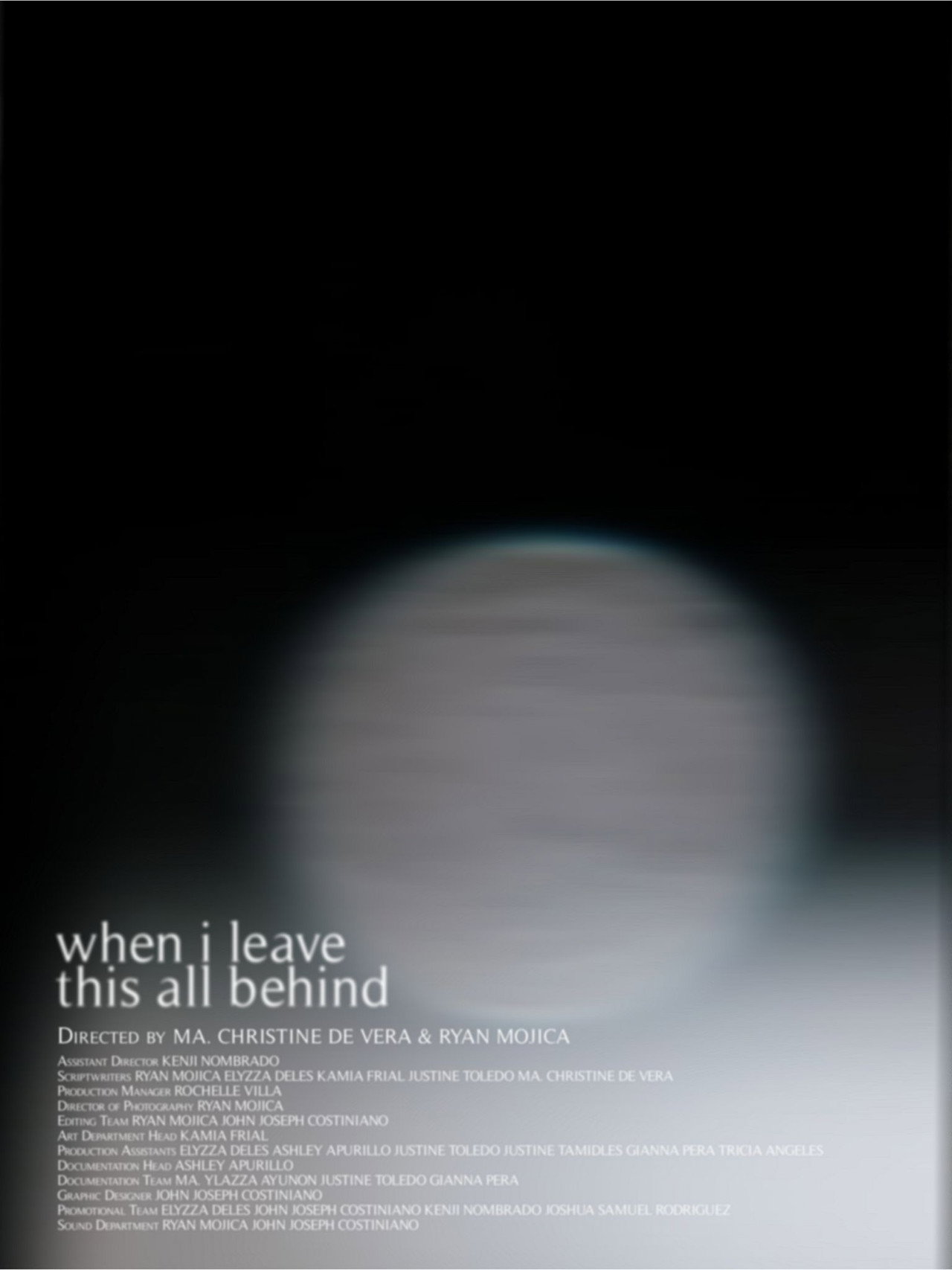 when i leave this all behind poster