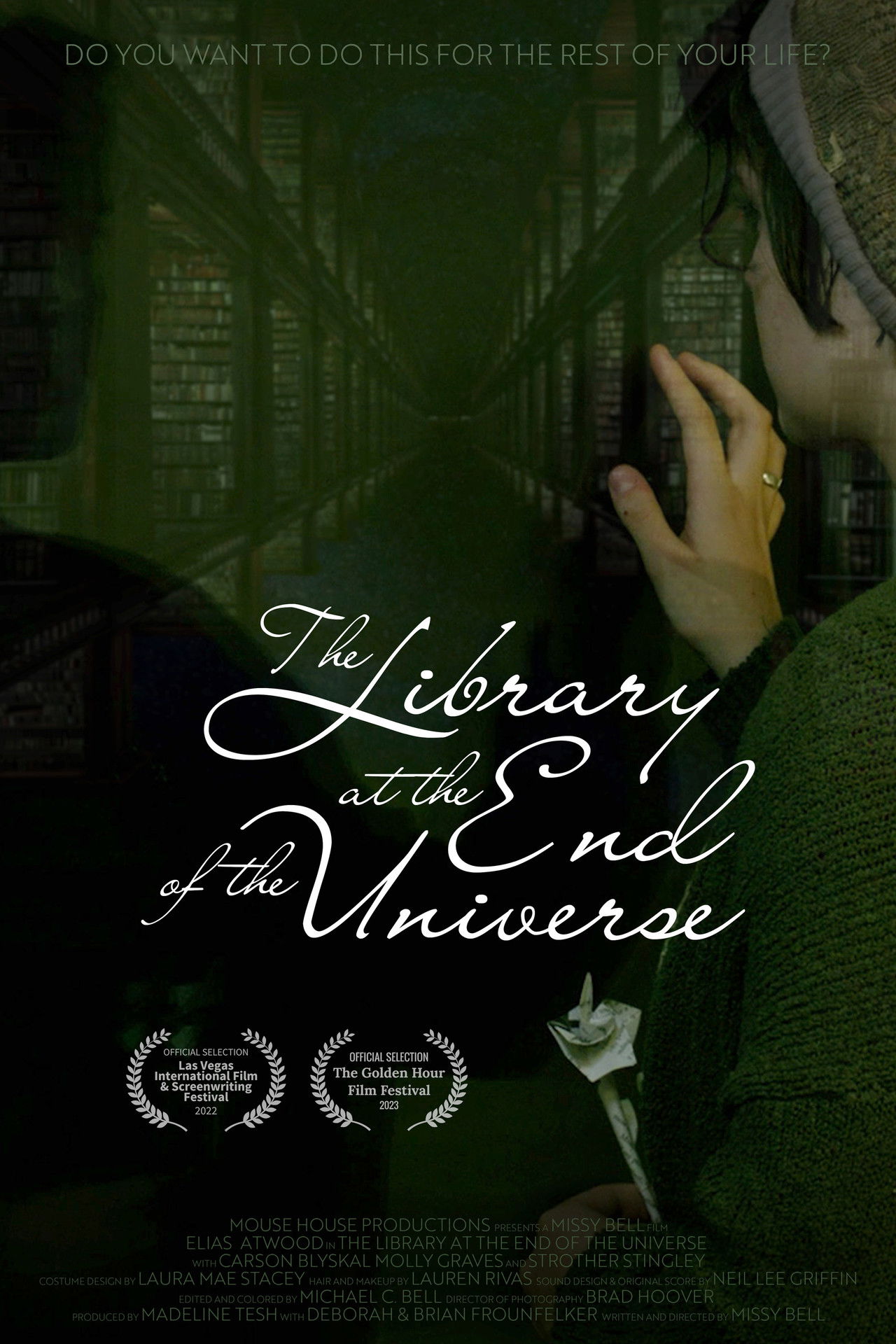 The Library at the End of the Universe Backdrop
