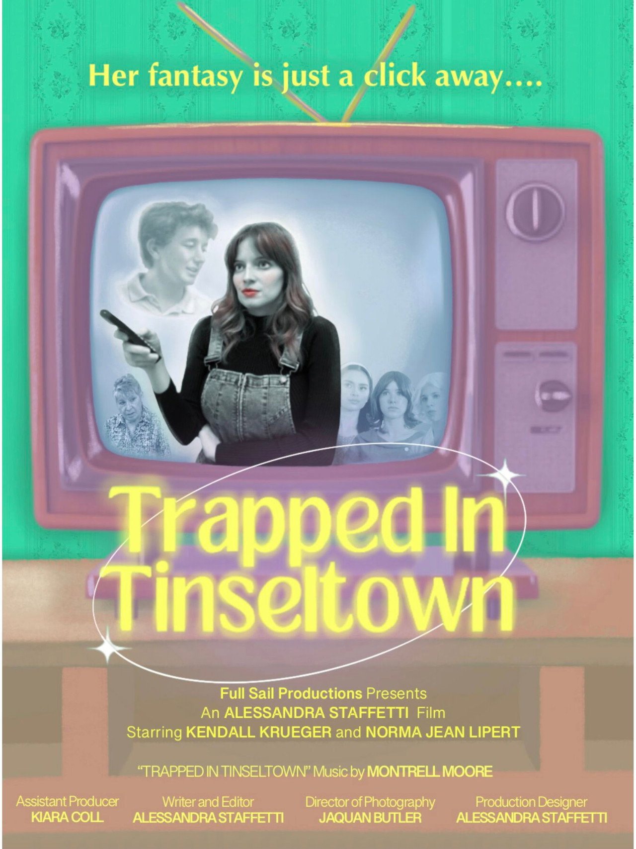 Trapped in Tinseltown filmaffisch