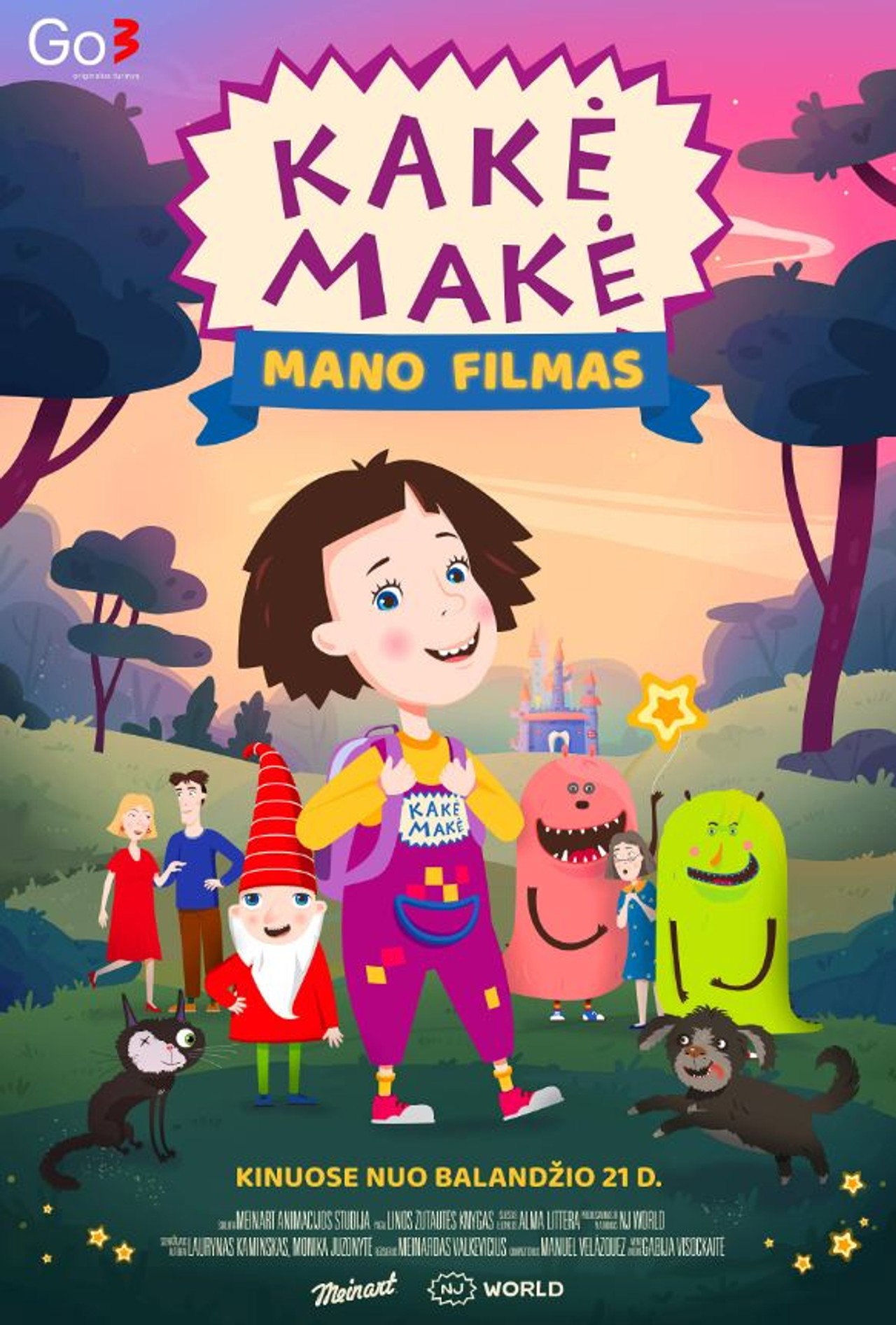 Kakė Makė: Mano filmas filmaffisch
