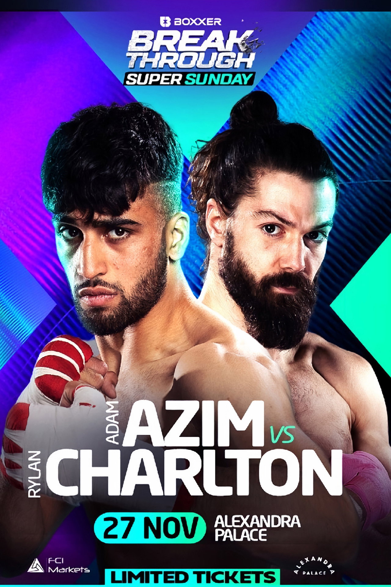 Adam Azim vs. Rylan Charlton filmaffisch