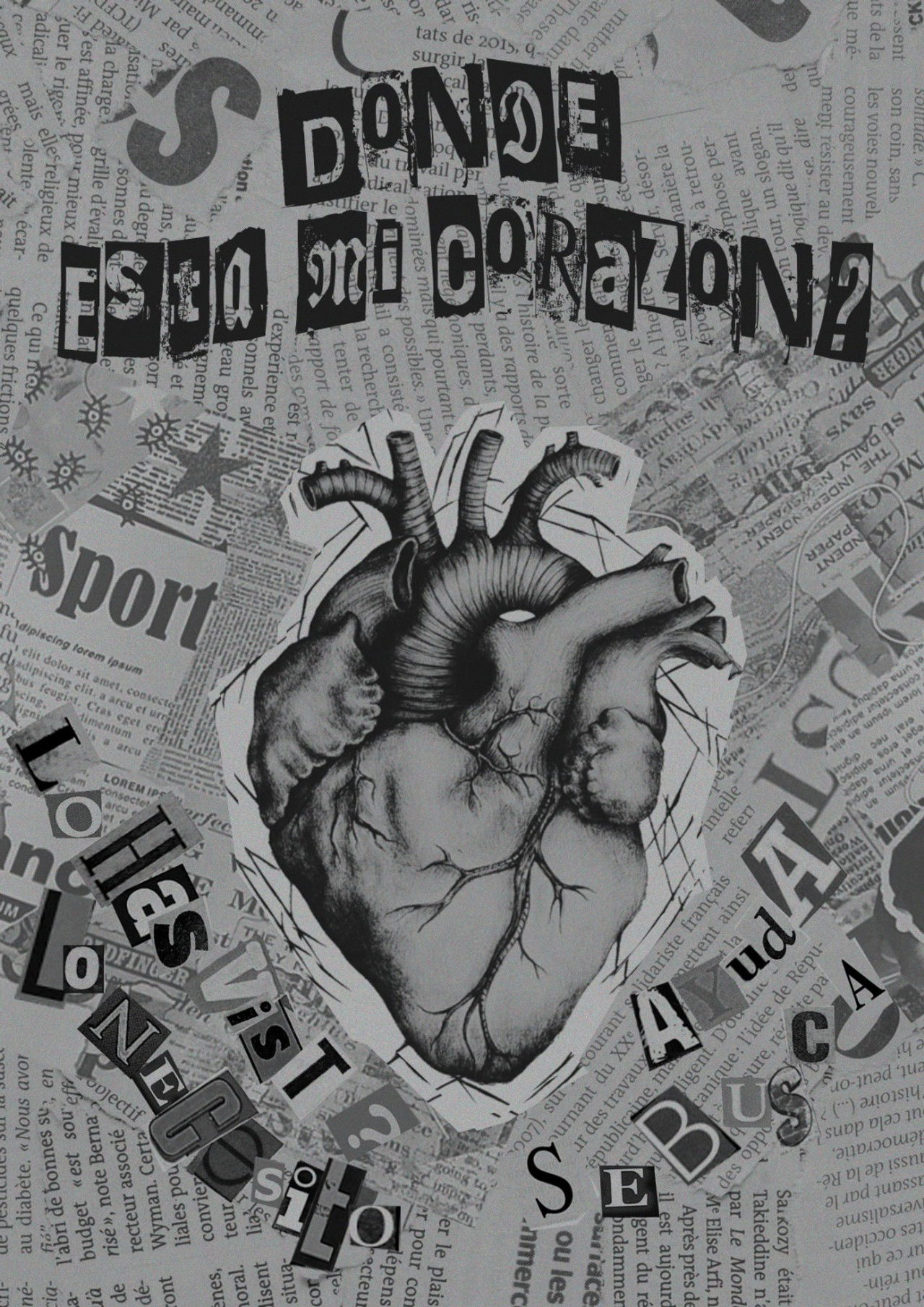 ¿Dónde está mi corazón? Backdrop
