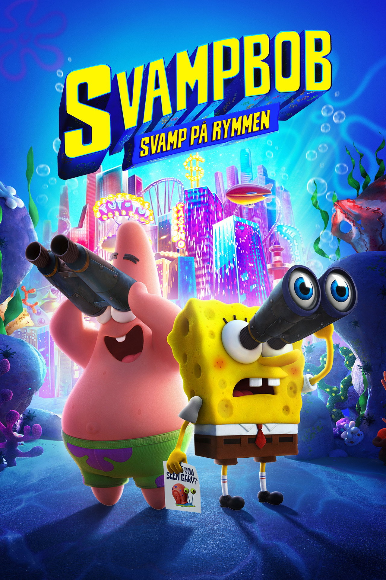 SvampBob: Svamp på rymmen filmaffisch