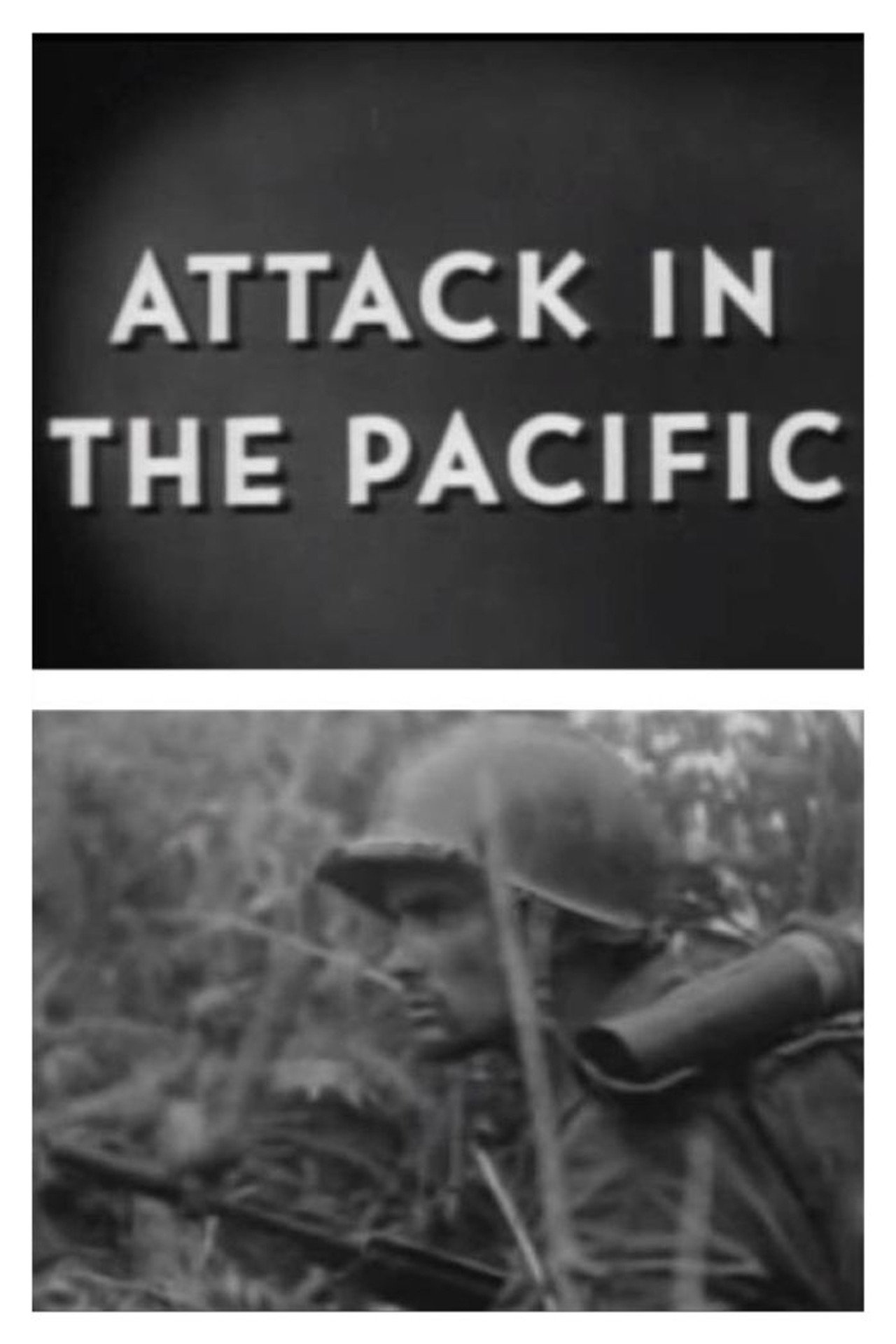 Attack in the Pacific filmaffisch
