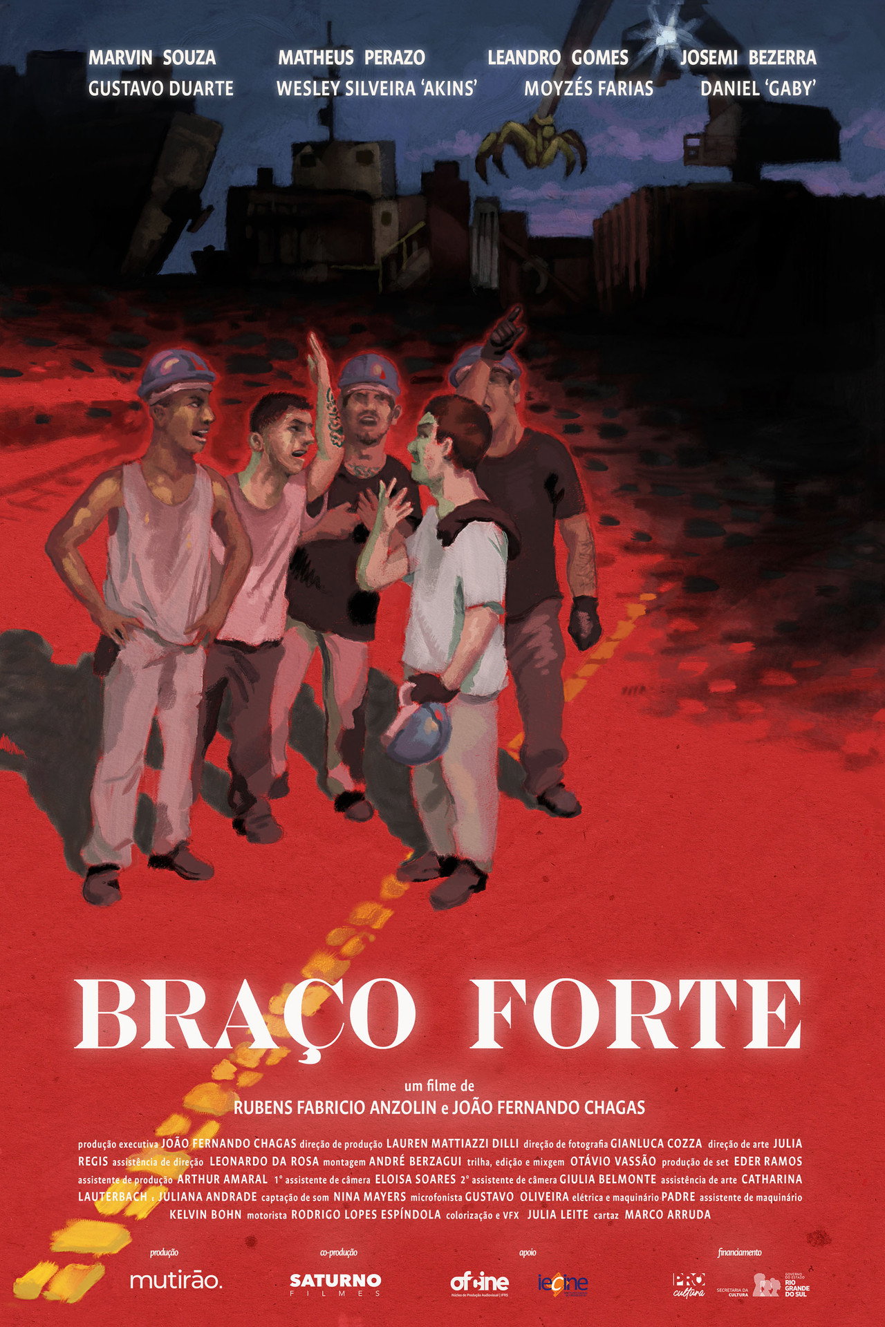 Braço Forte Backdrop