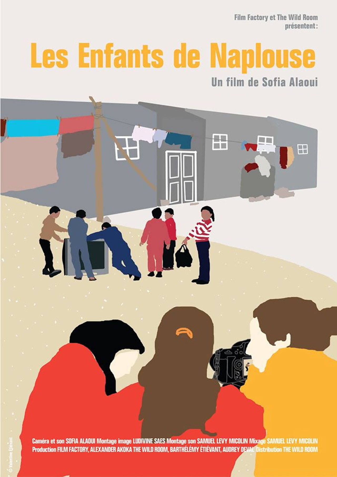 Les Enfants de Naplouse filmaffisch