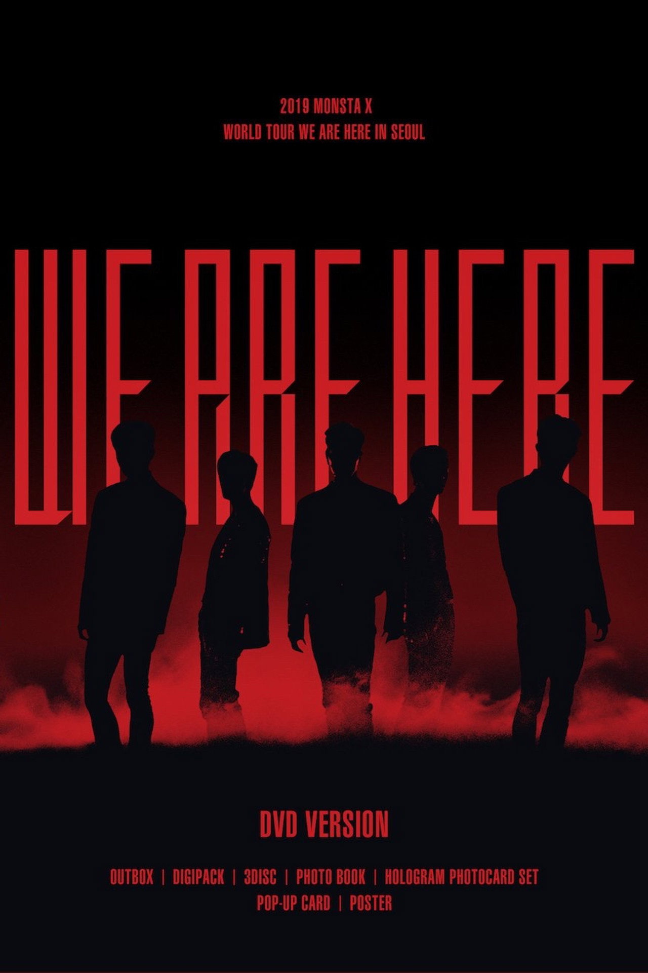 Monsta X World Tour: We Are Here In Seoul Backdrop