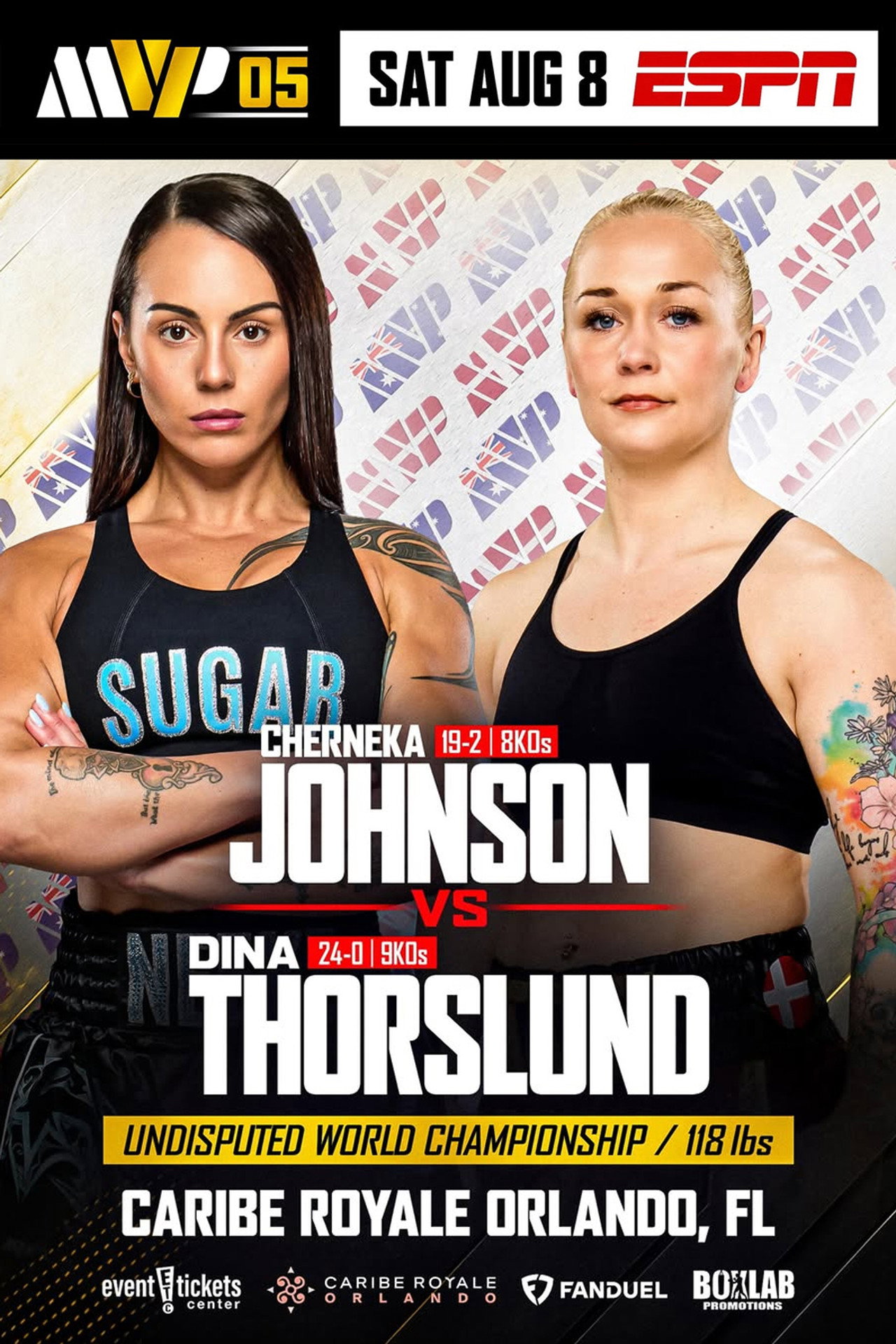 Cherneka Johnson vs. Dina Thorslund