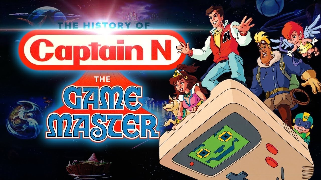 Capitán N: el amo del juego background