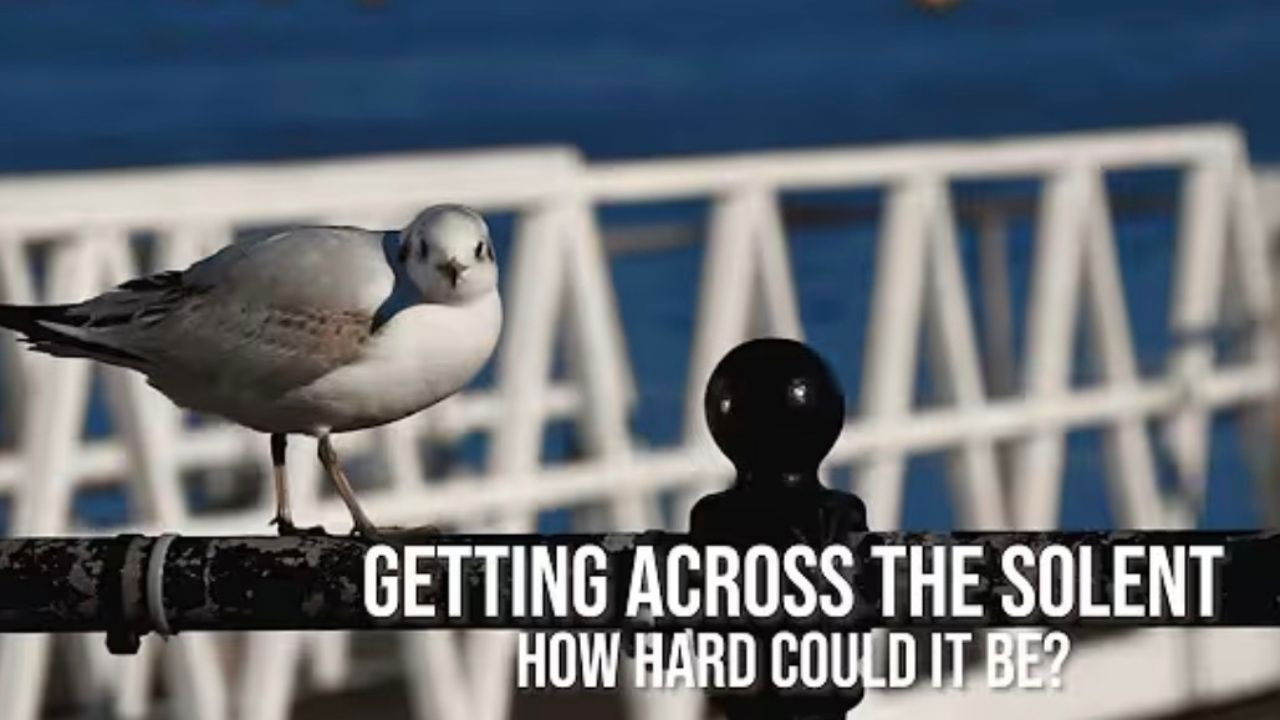 Getting across the Solent, How hard could it be? backdrop