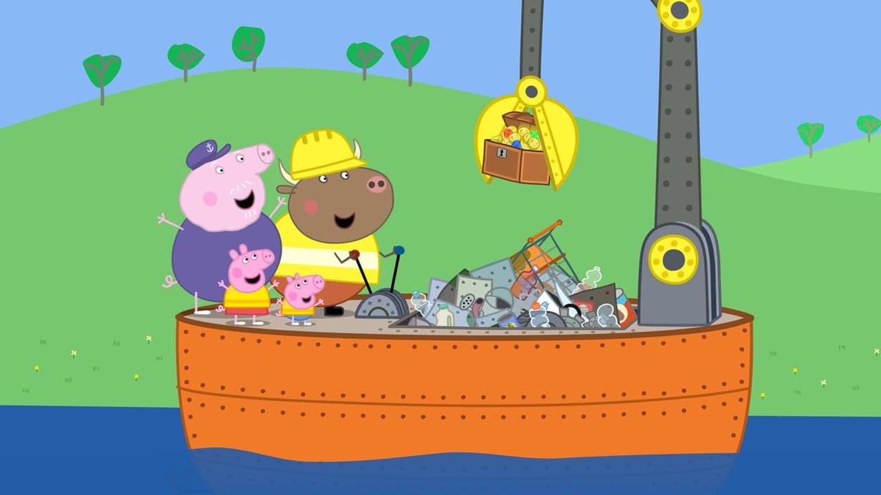 Peppa Pig - Season 8 Episode 4 : Mr Bull Digs Up the River