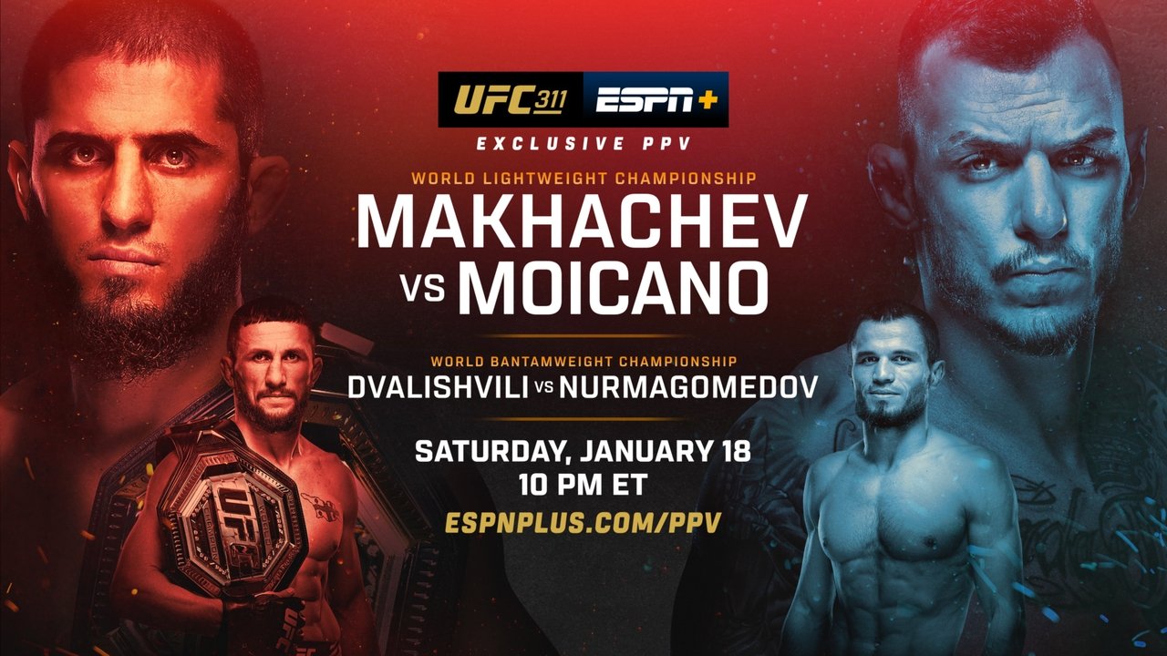 UFC 311: Makhachev vs. Moicano