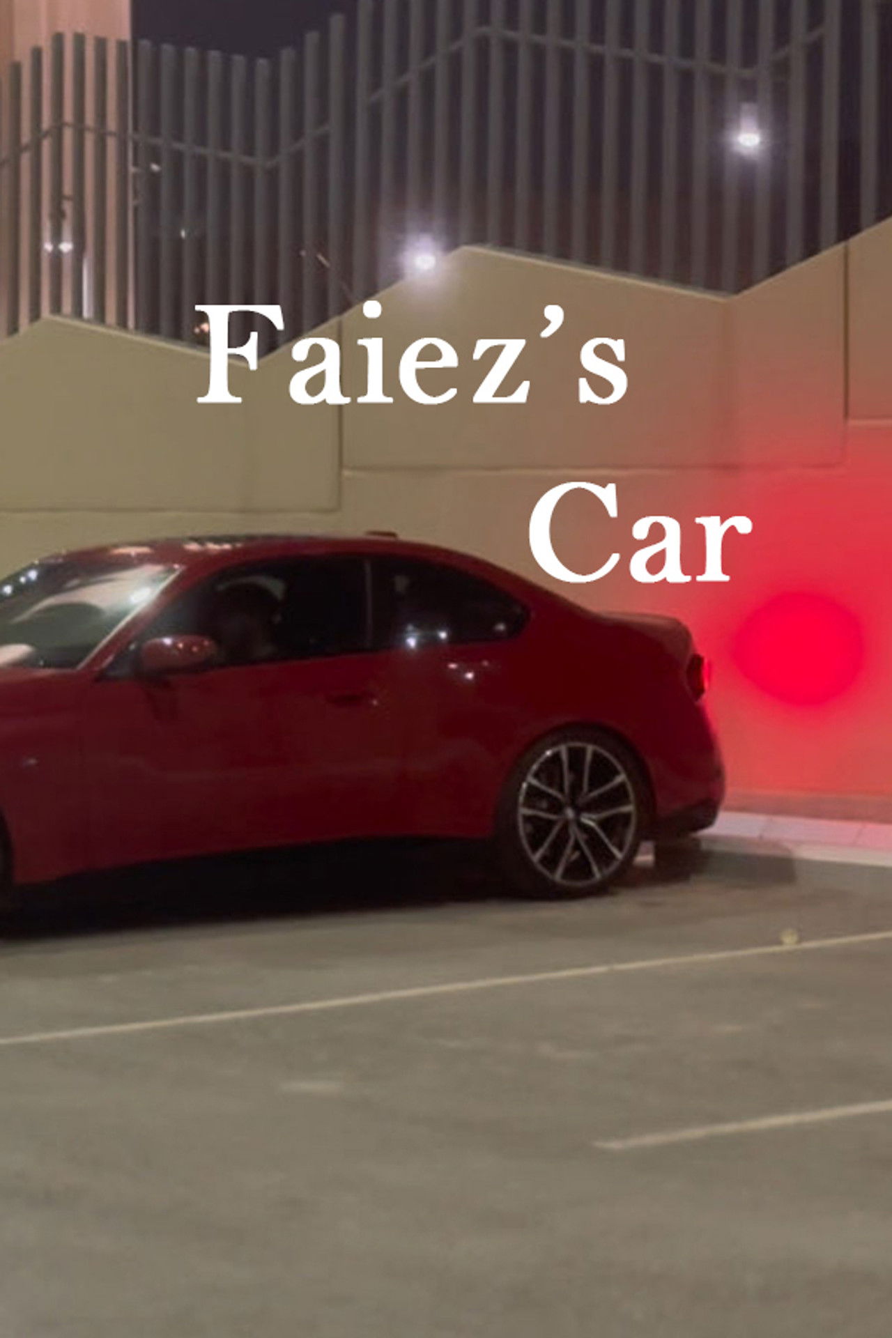 Faiez's Car Backdrop