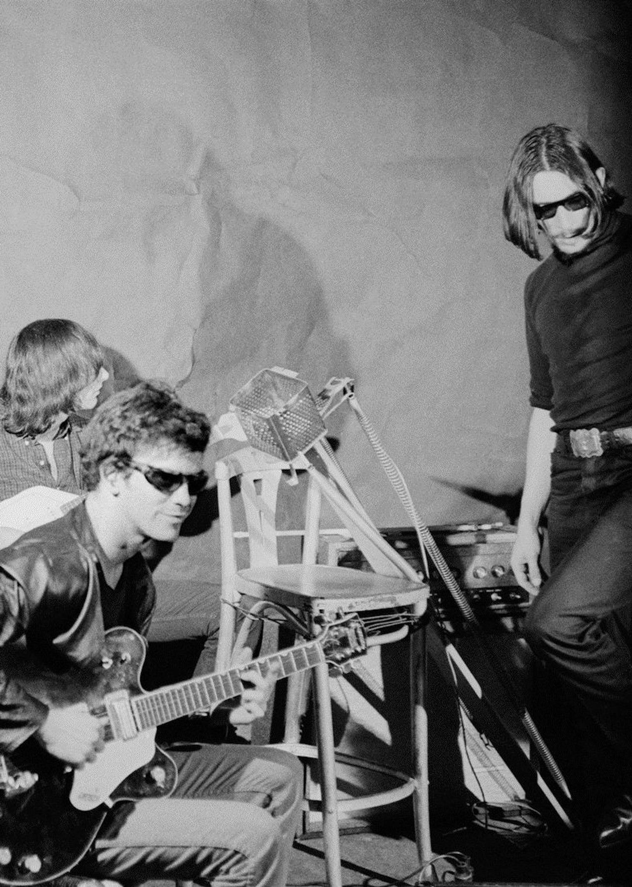 The Velvet Underground Rehearses Backdrop