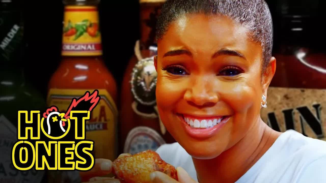 Hot Ones - Season 4 Episode 16 : Gabrielle Union Impersonates DMX While Eating Spicy Wings