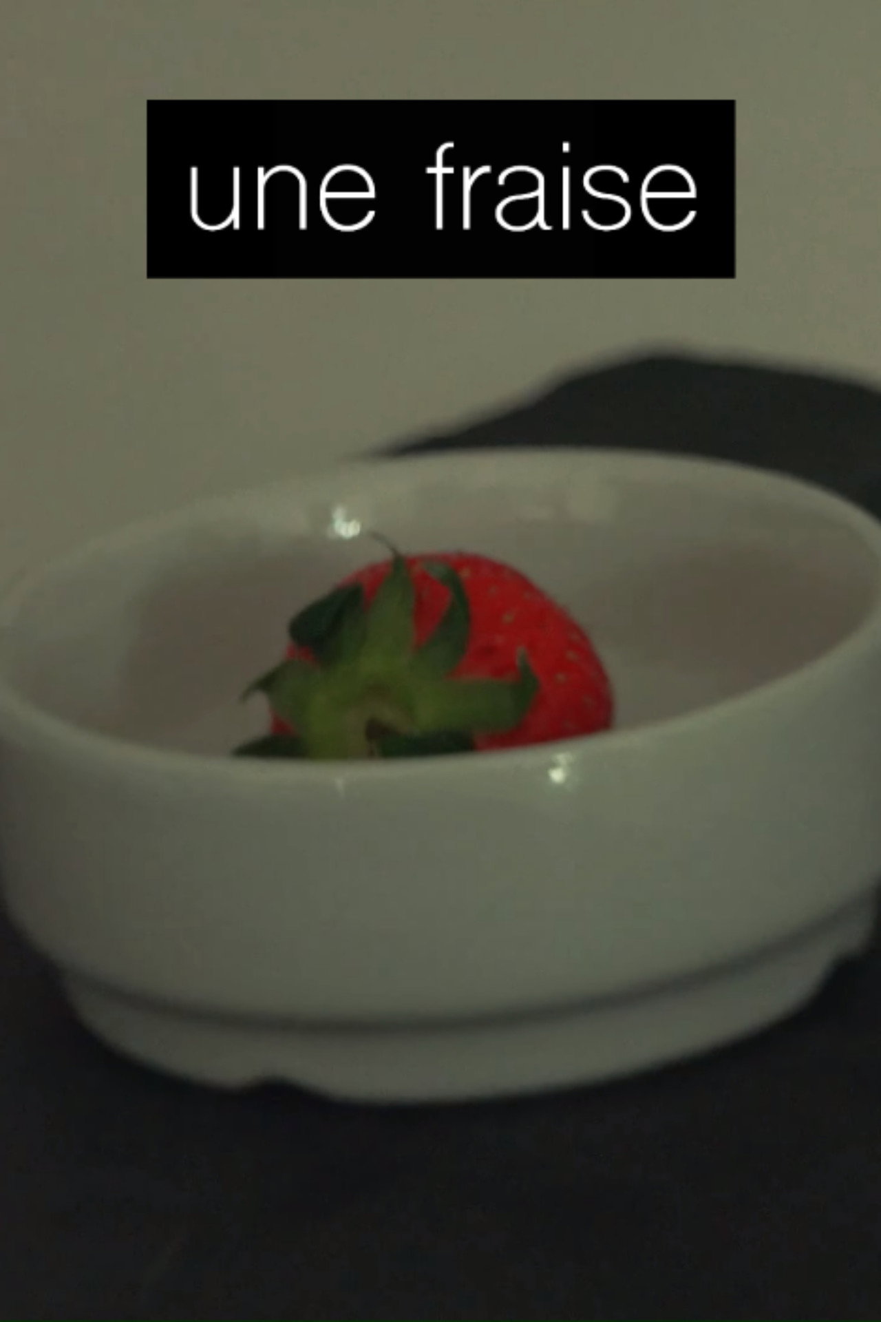 Une Fraise filmaffisch