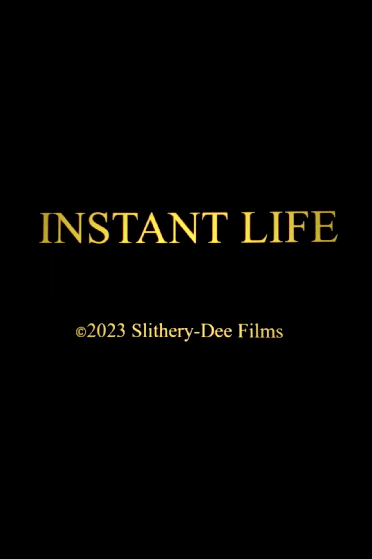 Instant Life filmaffisch