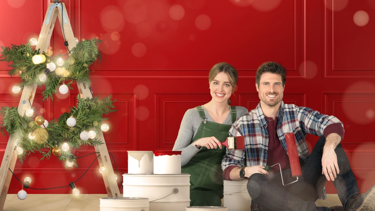 Flipping for Christmas Backdrop Image
