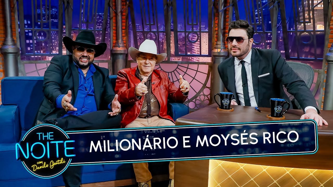 The Noite com Danilo Gentili - Season 12 Episode 179 : Milionário & Moysés Rico