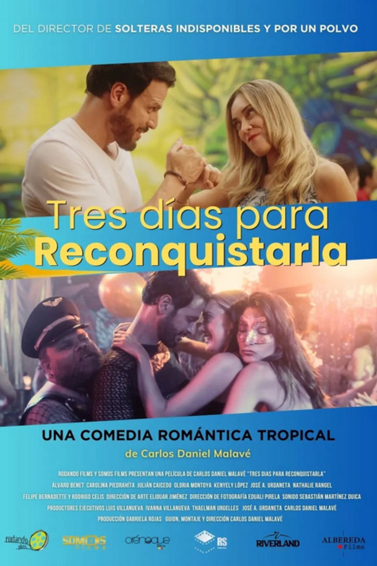 Tres días para reconquistarla filmaffisch