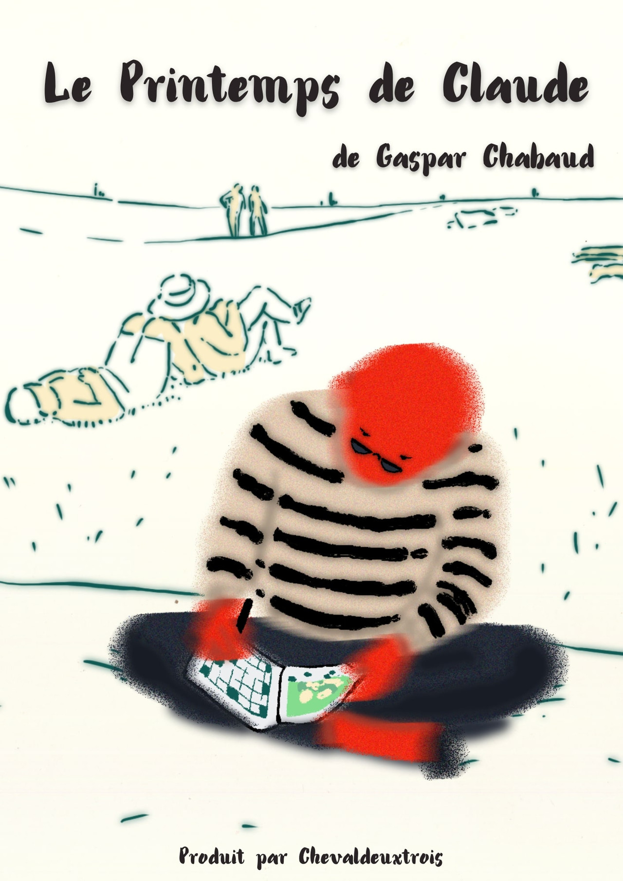 Le printemps de Claude Backdrop