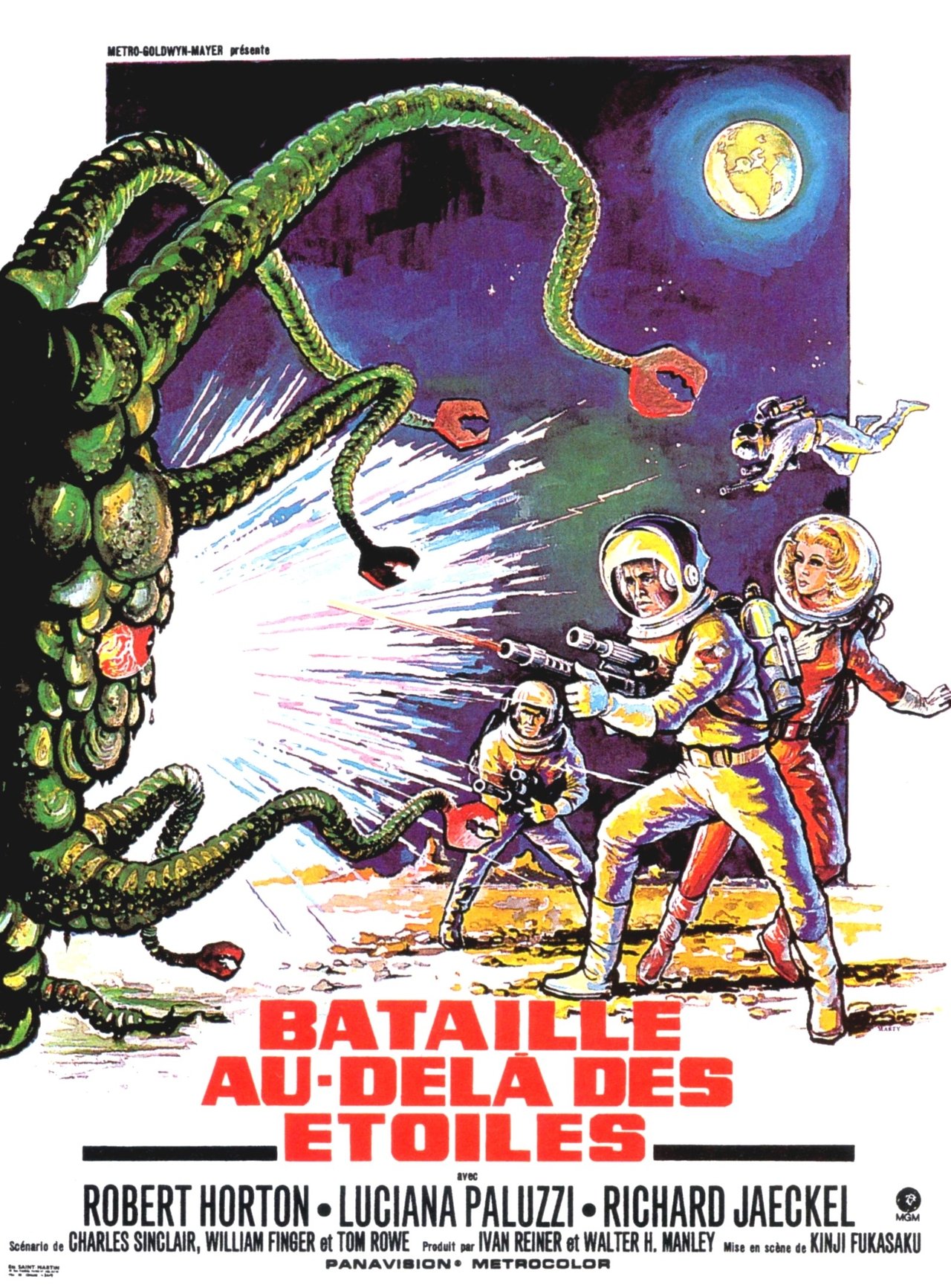 Bataille au-delà des étoiles poster