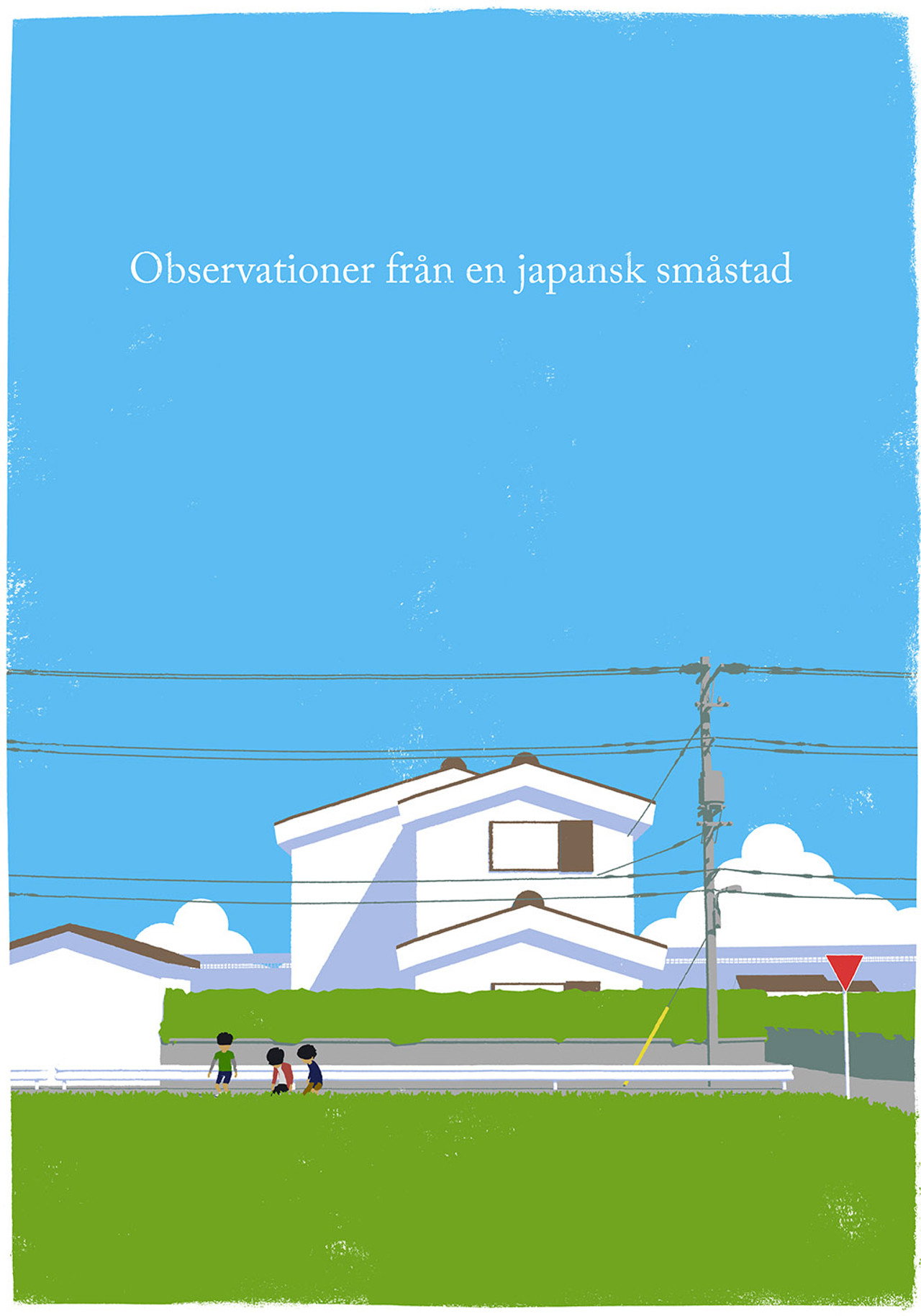 Observationer från en japansk småstad filmaffisch