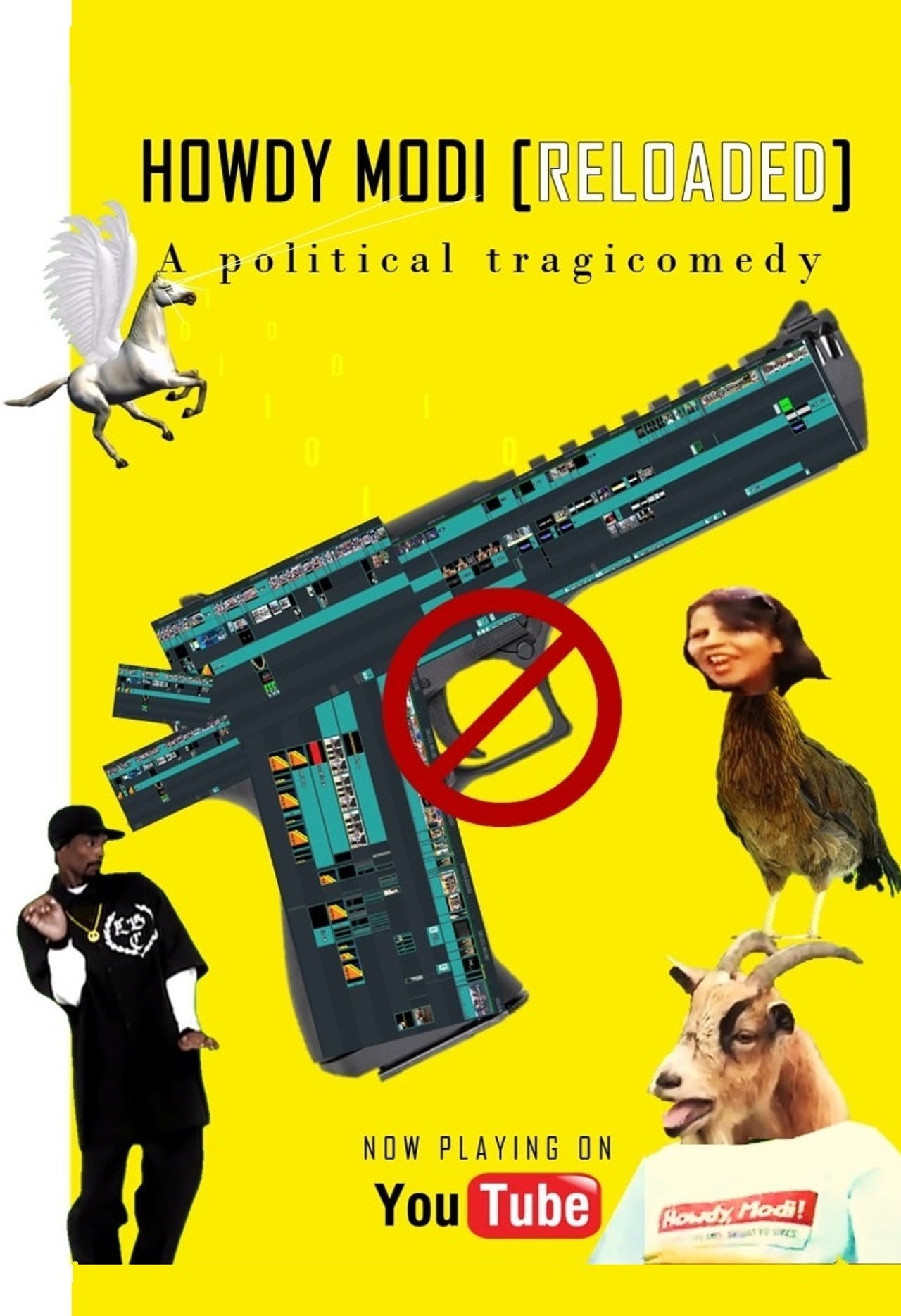 Howdy Modi ( Reimagined ) Backdrop