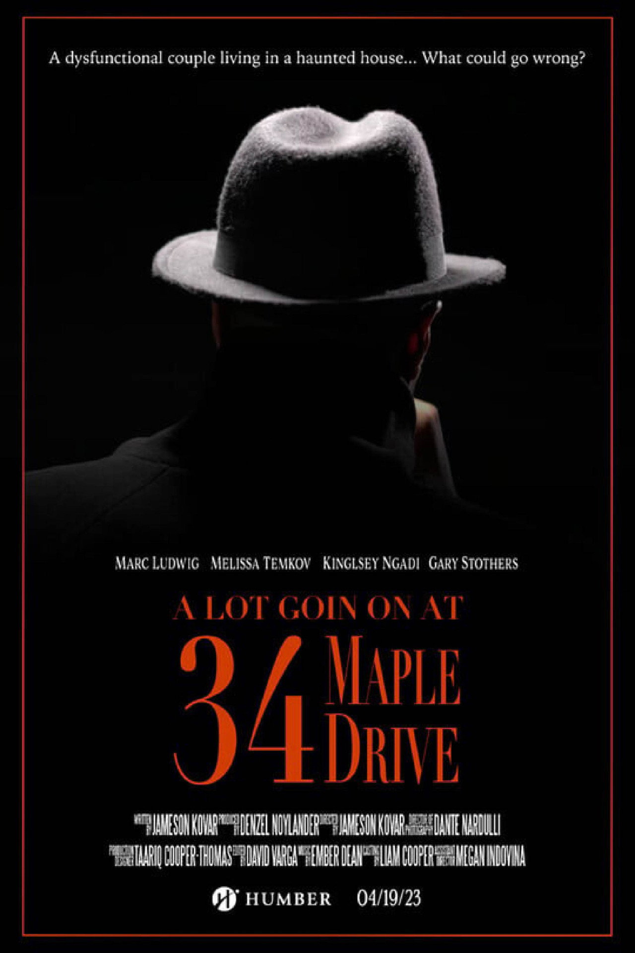 A Lot Going on at 34 Maple Drive Backdrop