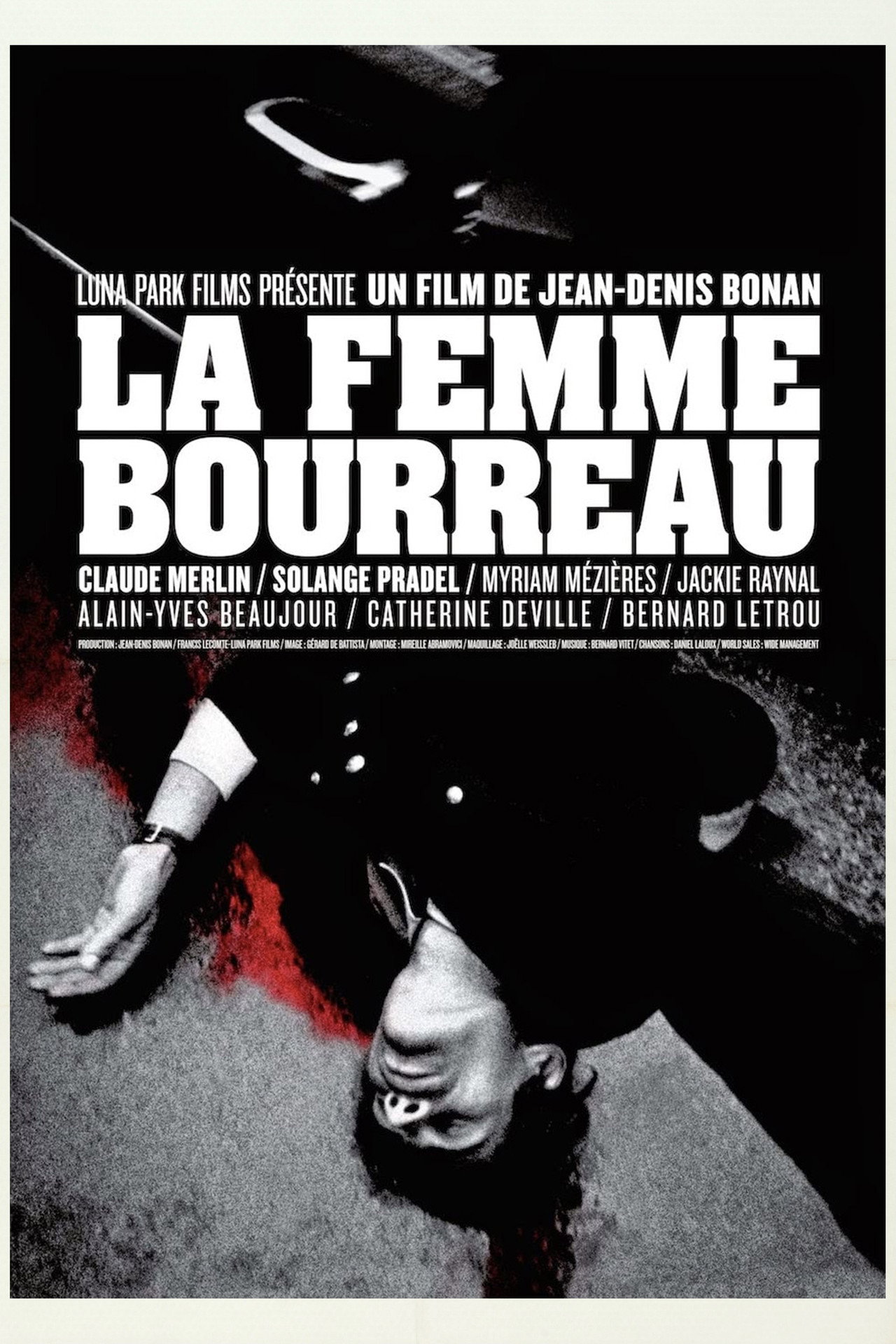 La femme bourreau filmaffisch