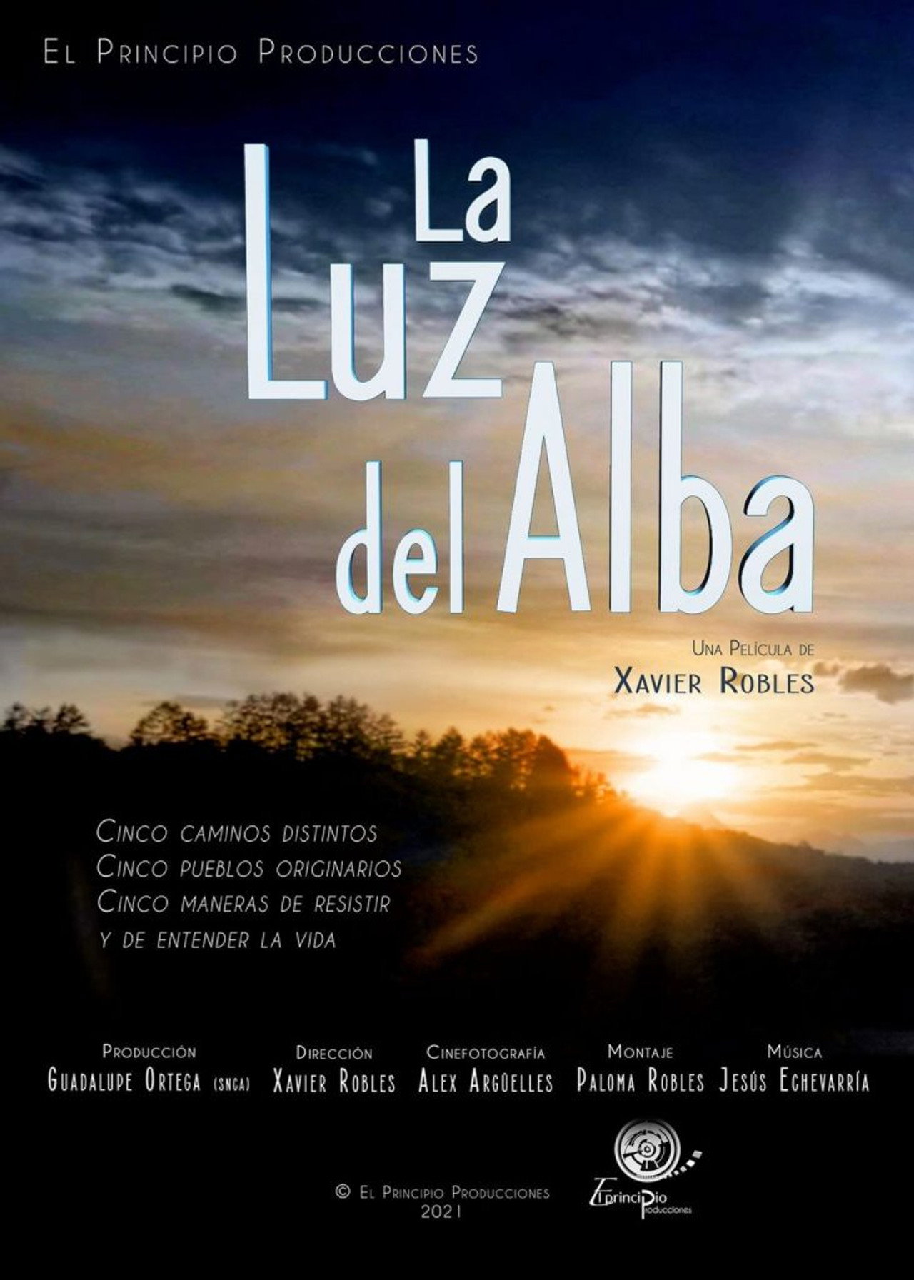 La luz del alba filmaffisch