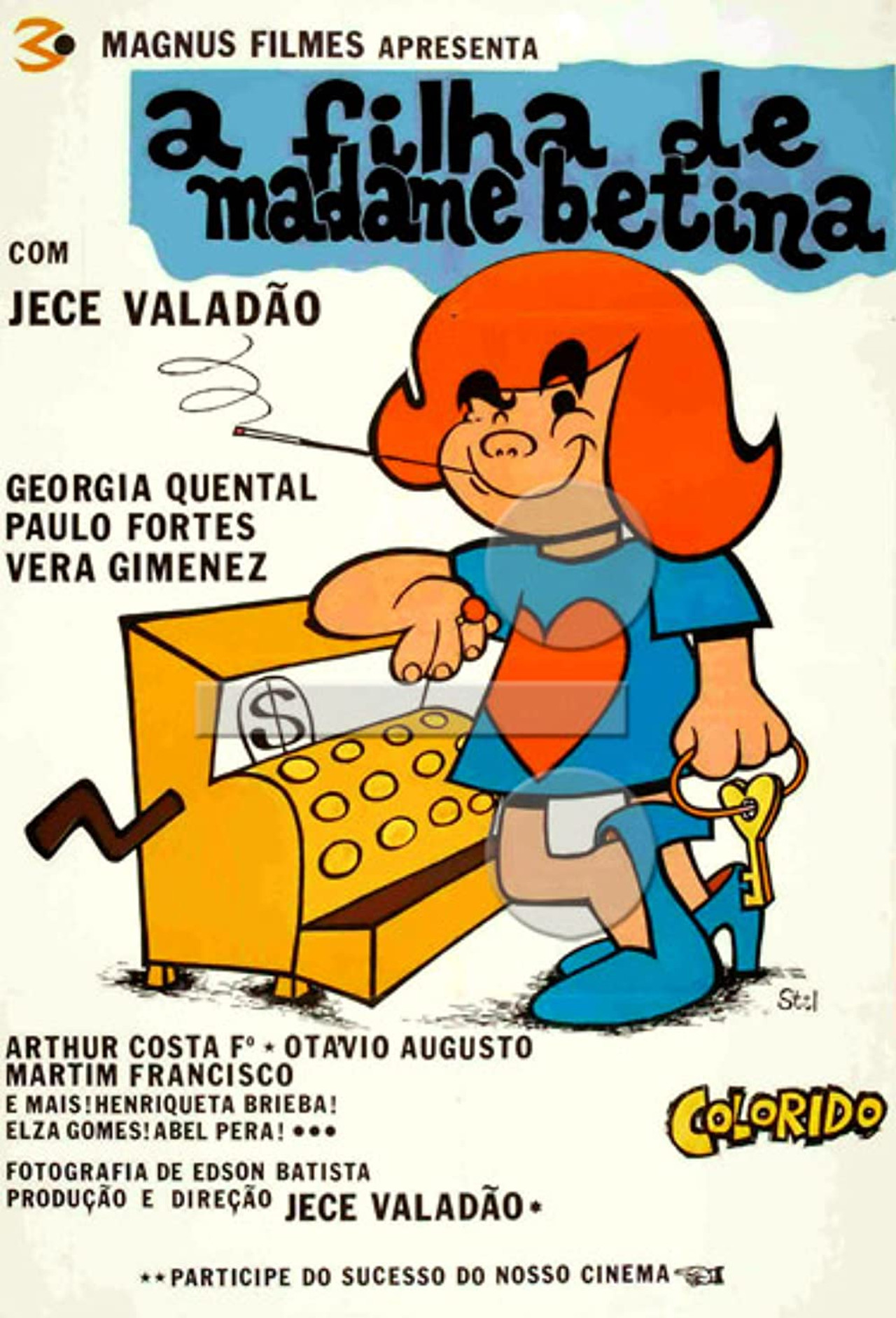 A Filha de Madame Betina filmaffisch
